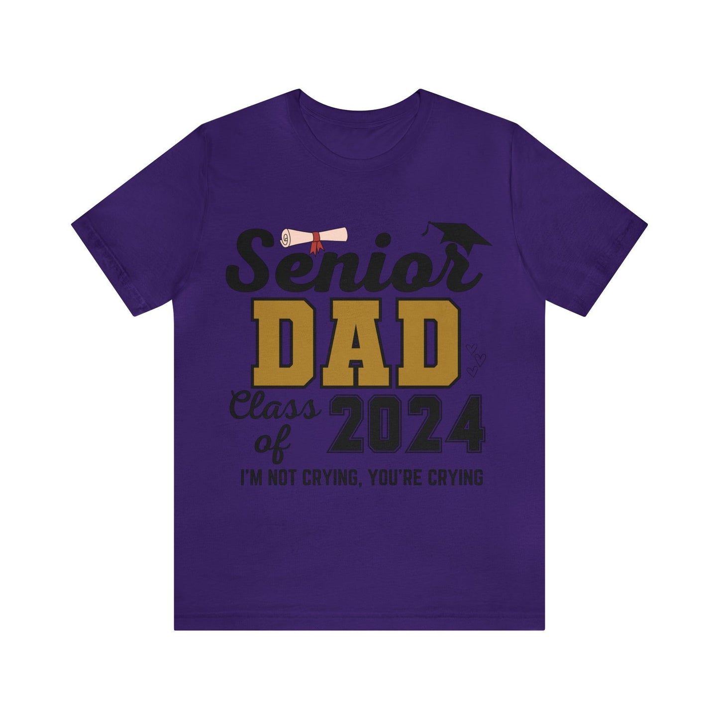 Proud Senior Dad Class of 2024 T-Shirt, Proud Senior Dad Shirt, Gift for Graduate, Graduation 2024 Family Shirt 2024 Senior Dad - Giftsmojo