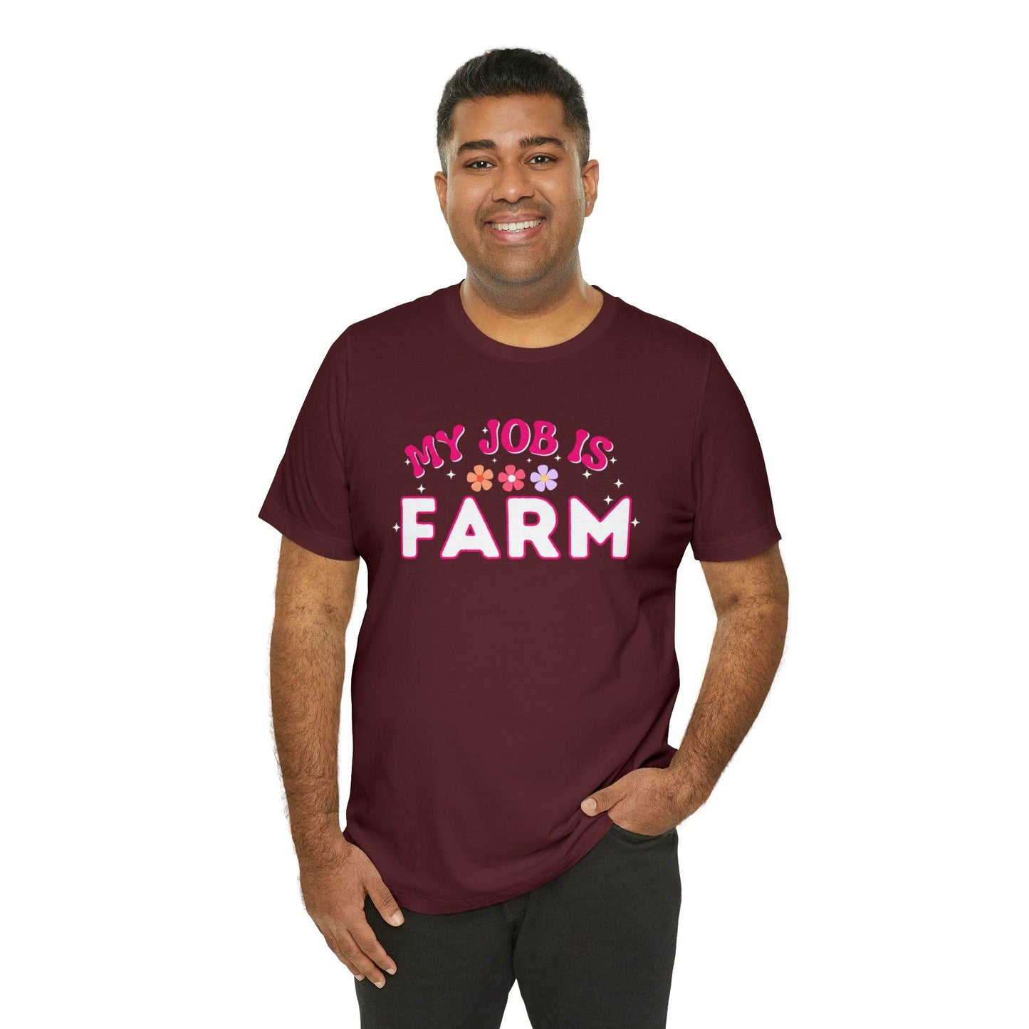 My Job is Farm Shirt Farmer Shirt Farming Shirt Homestead Gardening Shirt - Giftsmojo