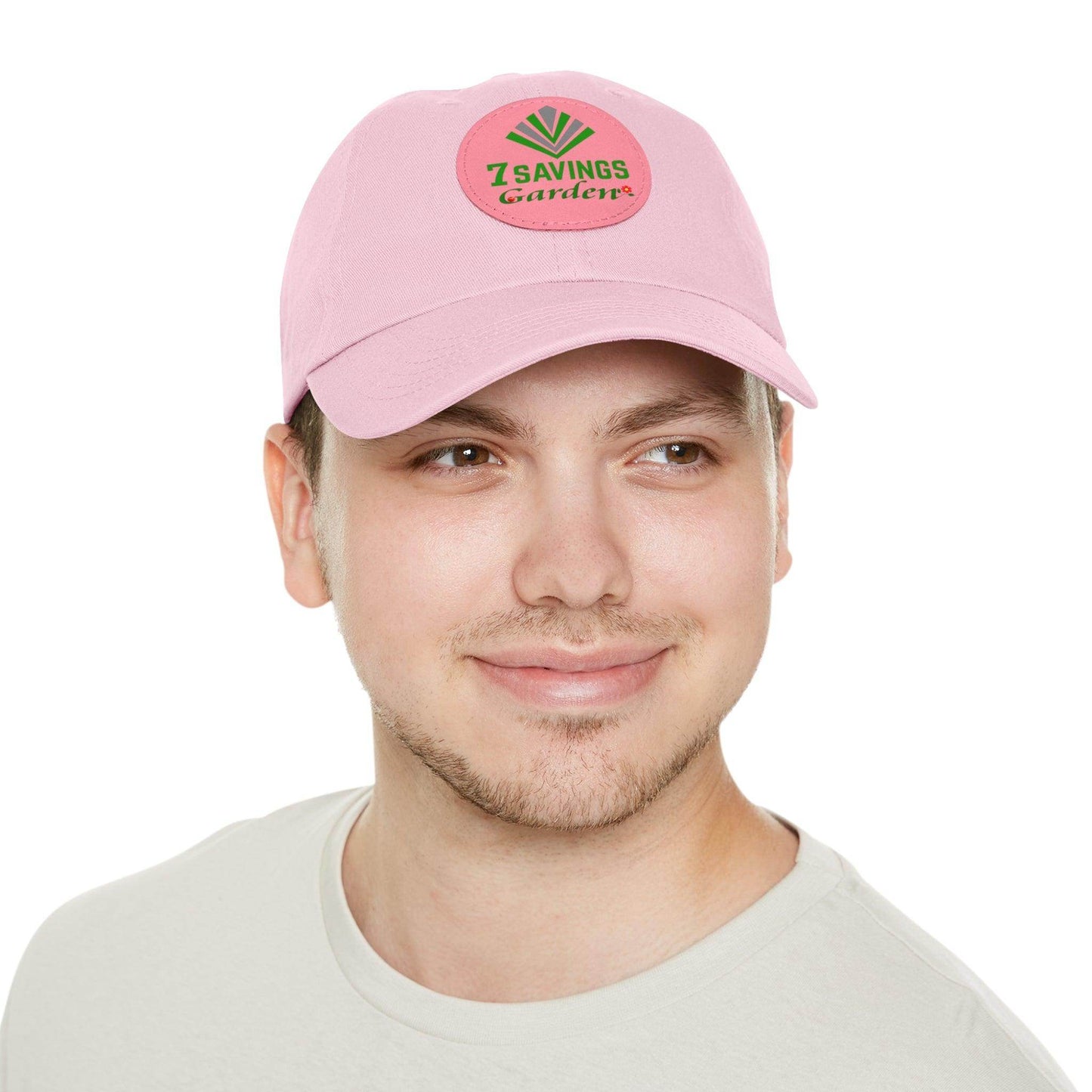 7savings Dad Hat with Leather Patch (Round) Plant lover hat - Giftsmojo