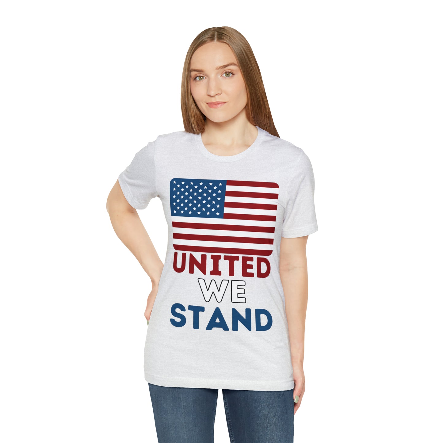 United We Stand shirt, USA Flag shirt, 4th of July shirt, Independence Day