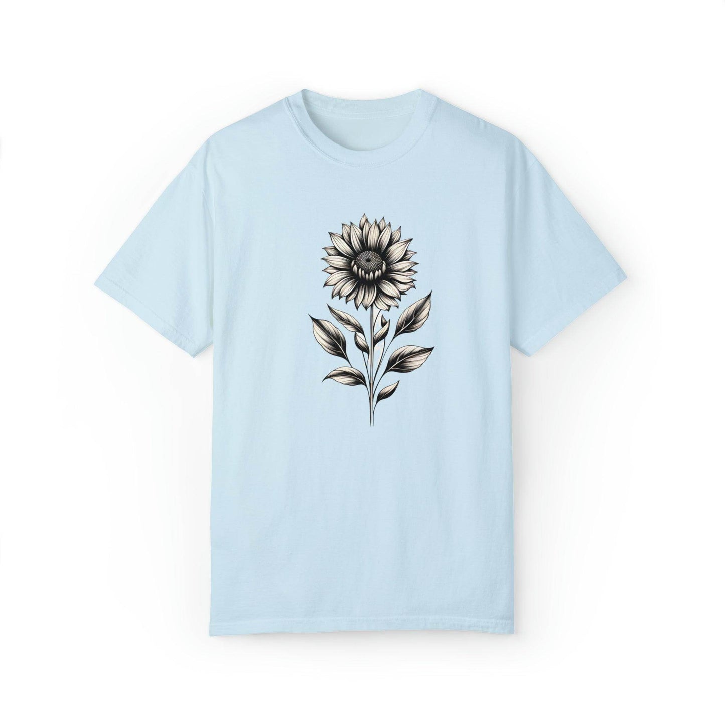 Sunflower Shirt Flower Shirt Aesthetic, Floral Graphic Tee Floral Shirt Flower T-shirt, Wild Flower Shirt Gift For Her Wildflower T-shirt - Giftsmojo