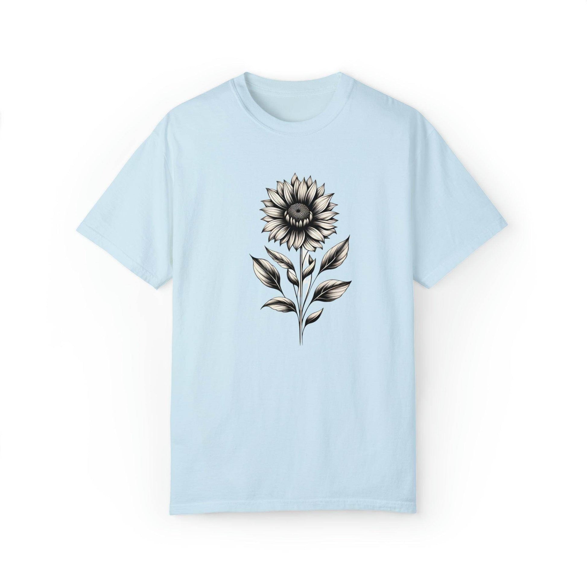Sunflower Shirt Flower Shirt Aesthetic, Floral Graphic Tee Floral Shirt Flower T-shirt, Wild Flower Shirt Gift For Her Wildflower T-shirt - Giftsmojo
