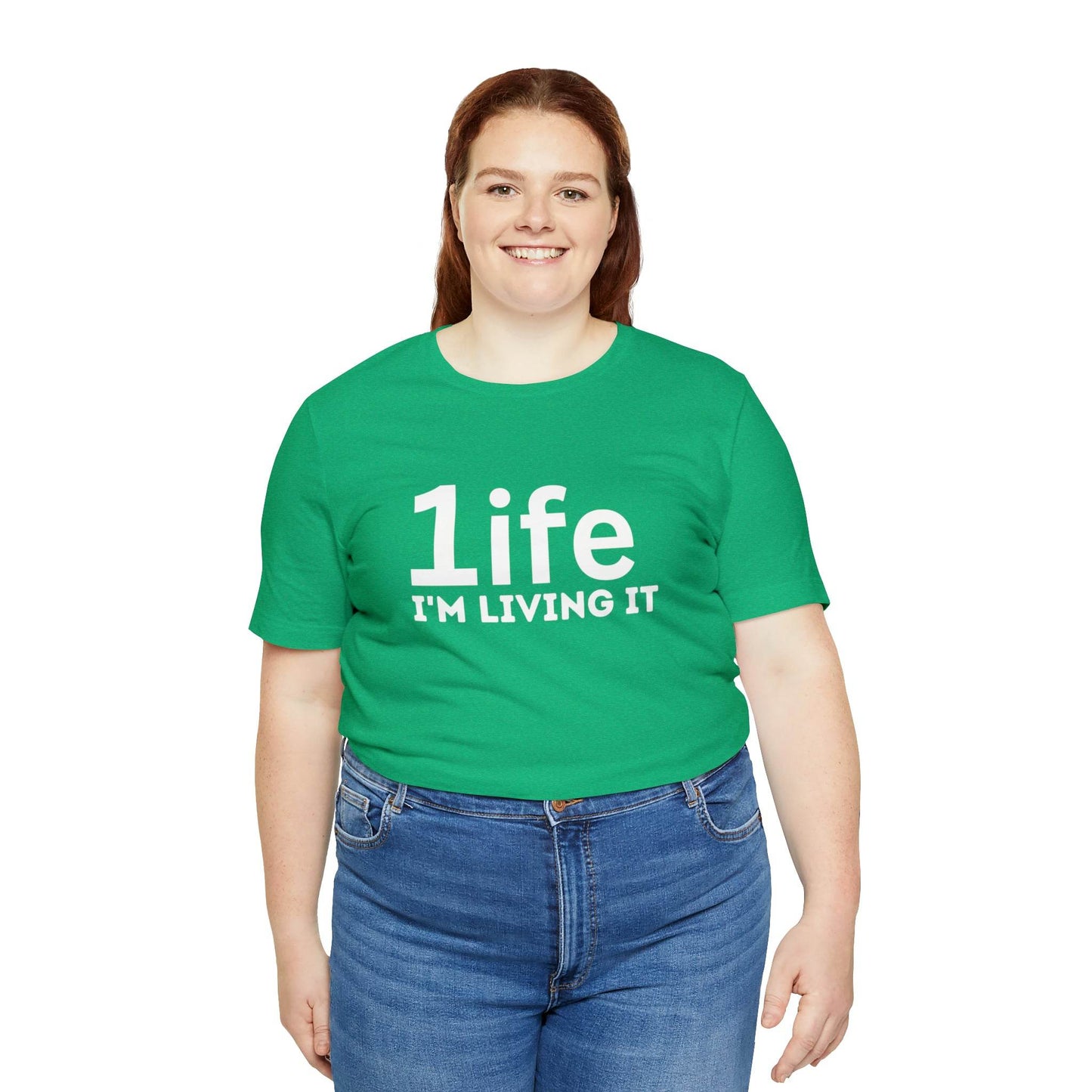 One Life I'M Living It Shirt One life Shirt 1life shirt Live Your Life You Only Have One Life To Live Shirt - Giftsmojo