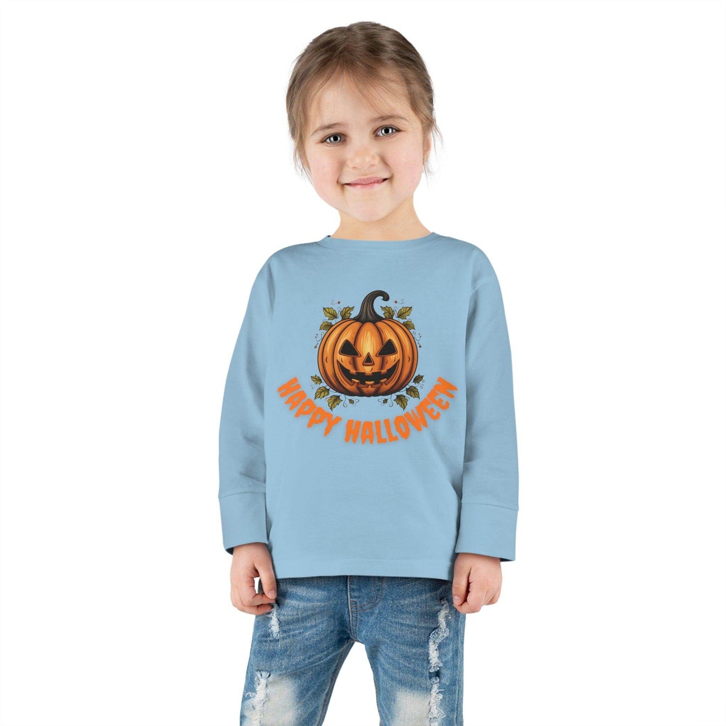 Toddler Halloween Costume Toddler Costume Long Sleeve Tee Happy Halloween Kids Costume - Giftsmojo
