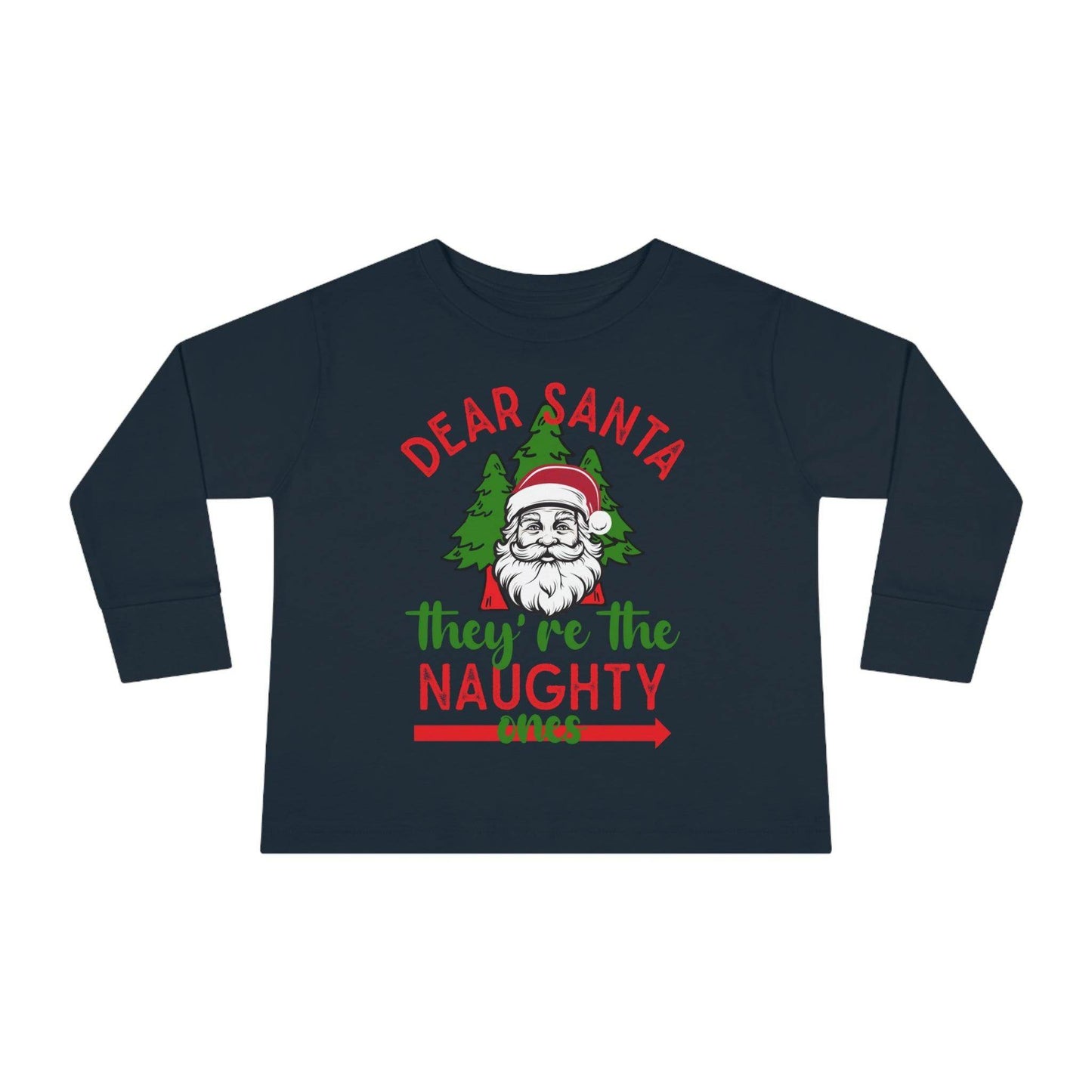 Kids Dear Santa They're The Naughty Ones Shirt For Christmas Shirt for Kids Christmas Outfit for Kids Santa Shirt - Giftsmojo