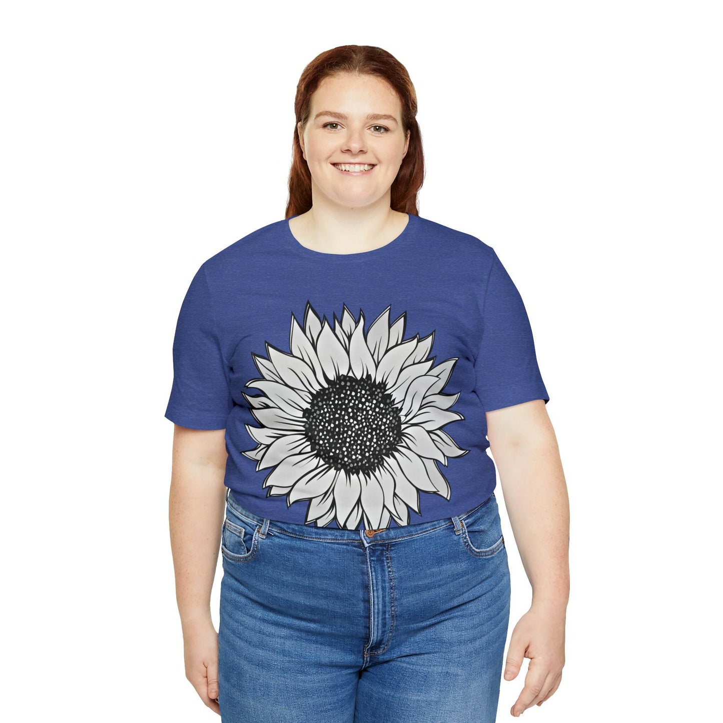 Sunflower Shirt, Floral Tee Shirt, Flower Shirt, Garden Shirt, Womens Fall Summer Shirt Sunshine Tee, Gift for Gardener, Nature love - Giftsmojo