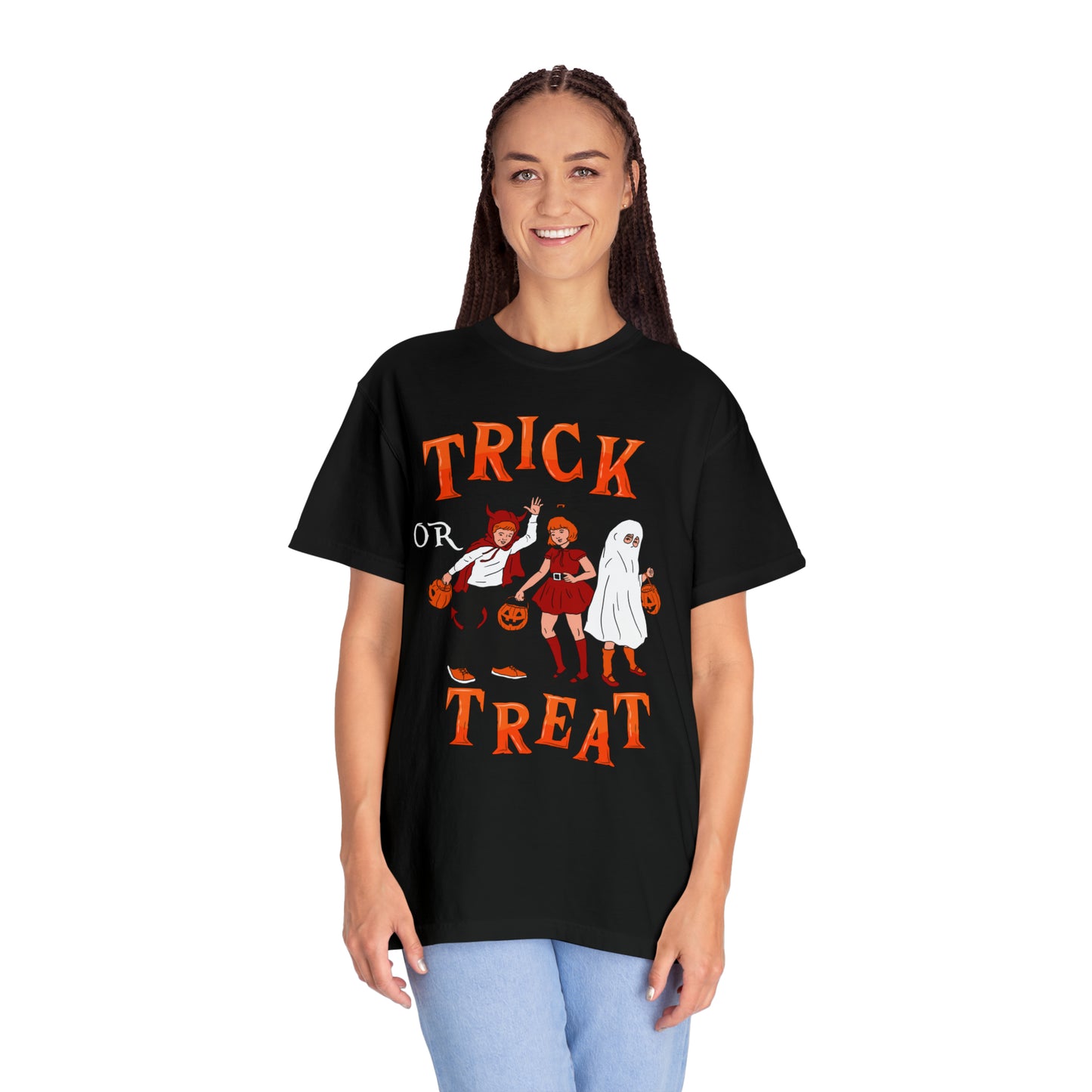 Cute Spooky Shirt Retro Halloween Tshirt Trick or Treat Shirt Vintage Shirt Halloween Shirt Halloween Gift Halloween T-shirt