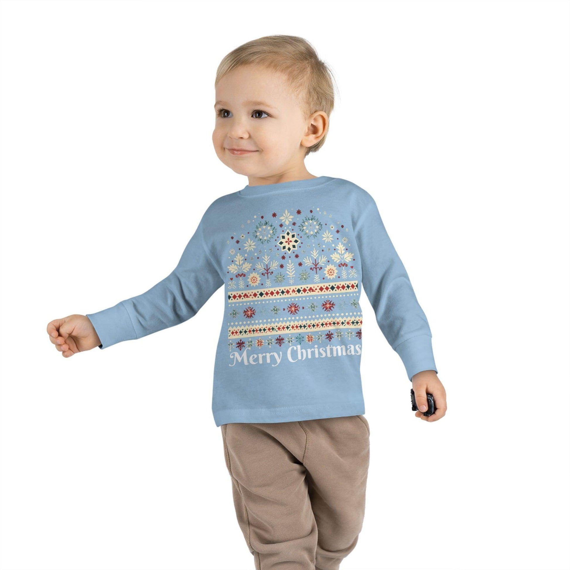 Kids Christmas Shirt Long Sleeve for Kids Christmas Outfit for Kids Christmas Design - Giftsmojo