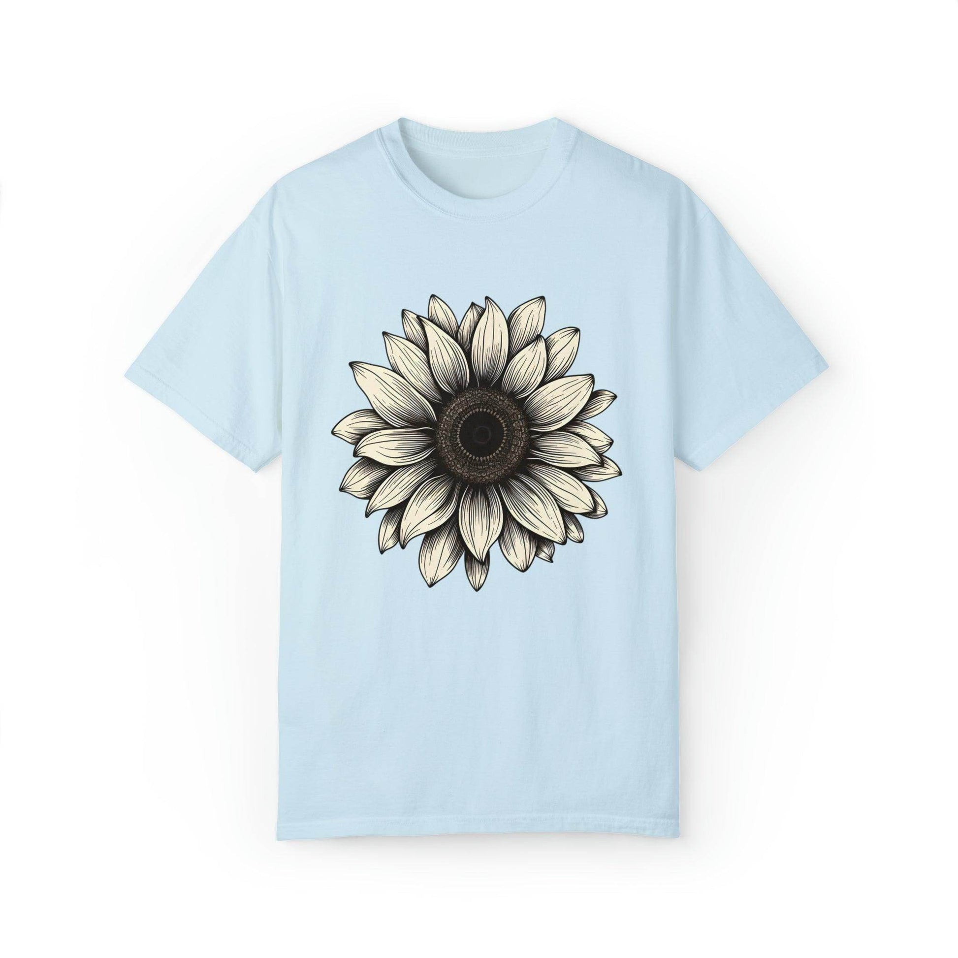 Sunflower Shirt Flower Shirt Aesthetic, Floral Graphic Tee Floral Shirt Flower T-shirt, Wild Flower Shirt Gift For Her Wildflower T-shirt - Giftsmojo