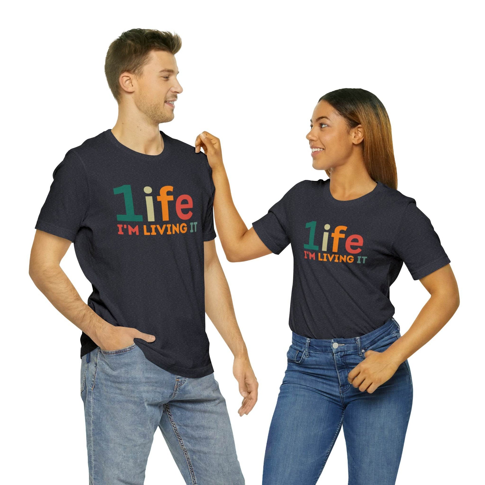 One life Shirt Retro 1life shirt Live Your Life You Only Have One Life To Live Retro Shirt - Giftsmojo