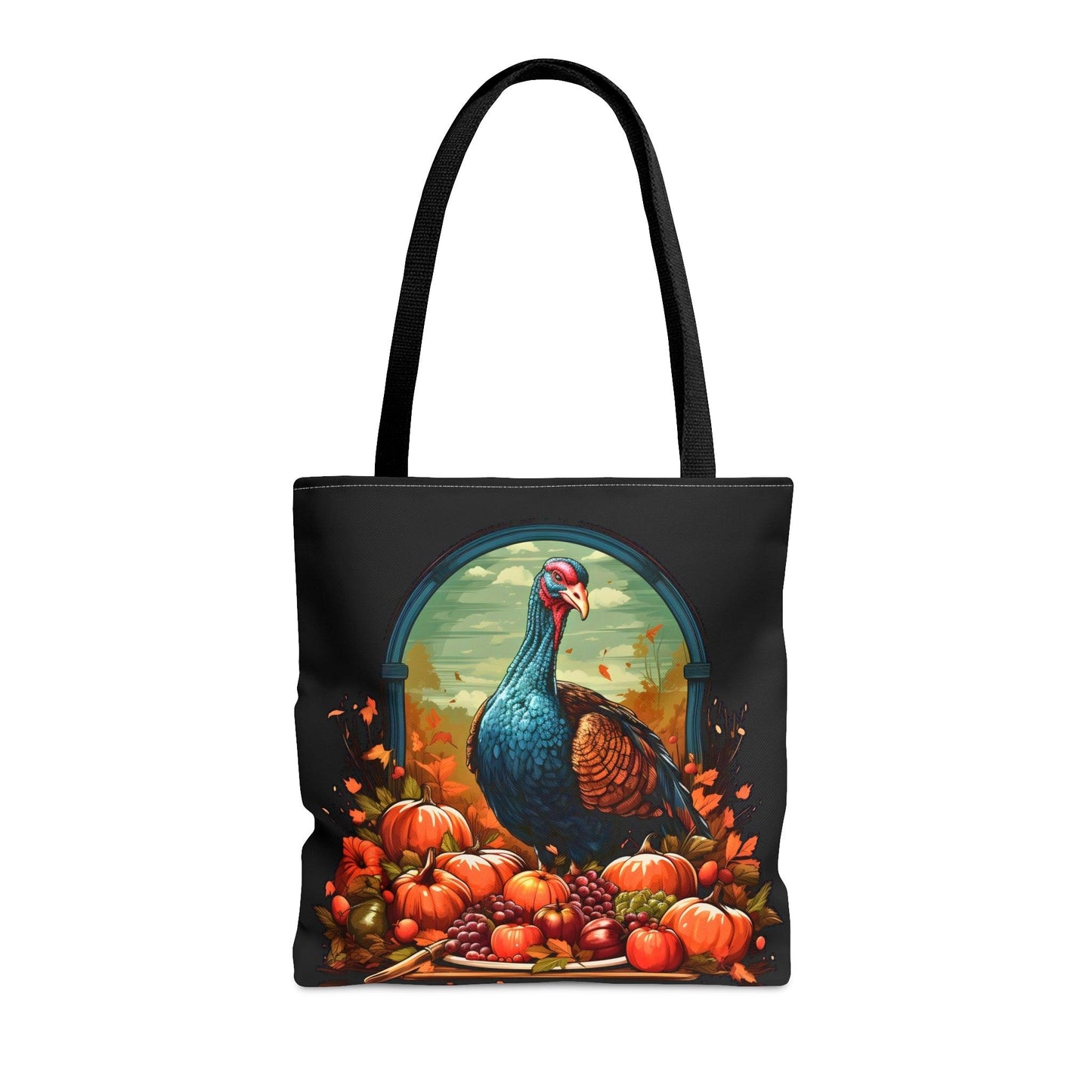 Happy Thanksgiving Bag Fall Bag Turkey Bag Pumpkin Tote Bag Cute Market Bag - Aesthetic Bag, Thanksgiving Gift, Mom Bag Canvas Bag