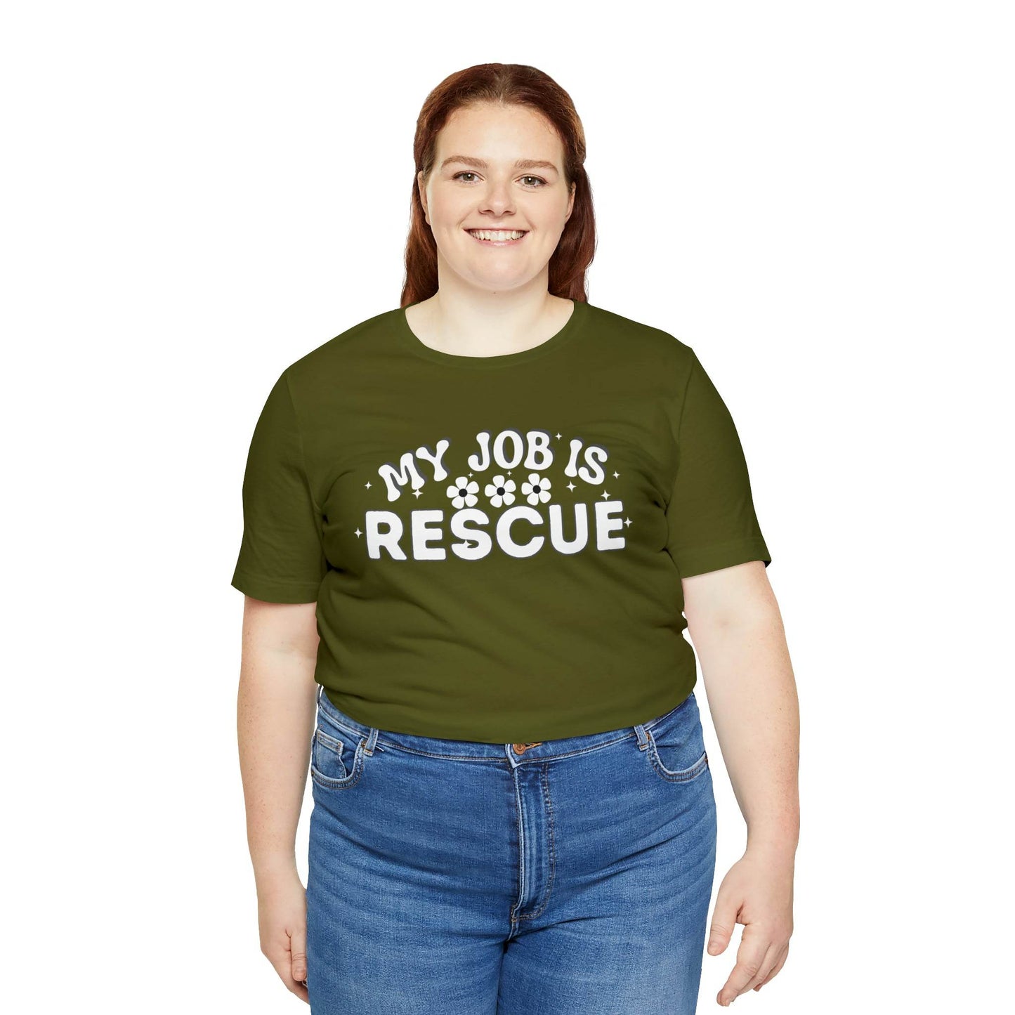 My Job is Rescue Shirt Firefighter Shirt Coast Guard Shirt - Giftsmojo