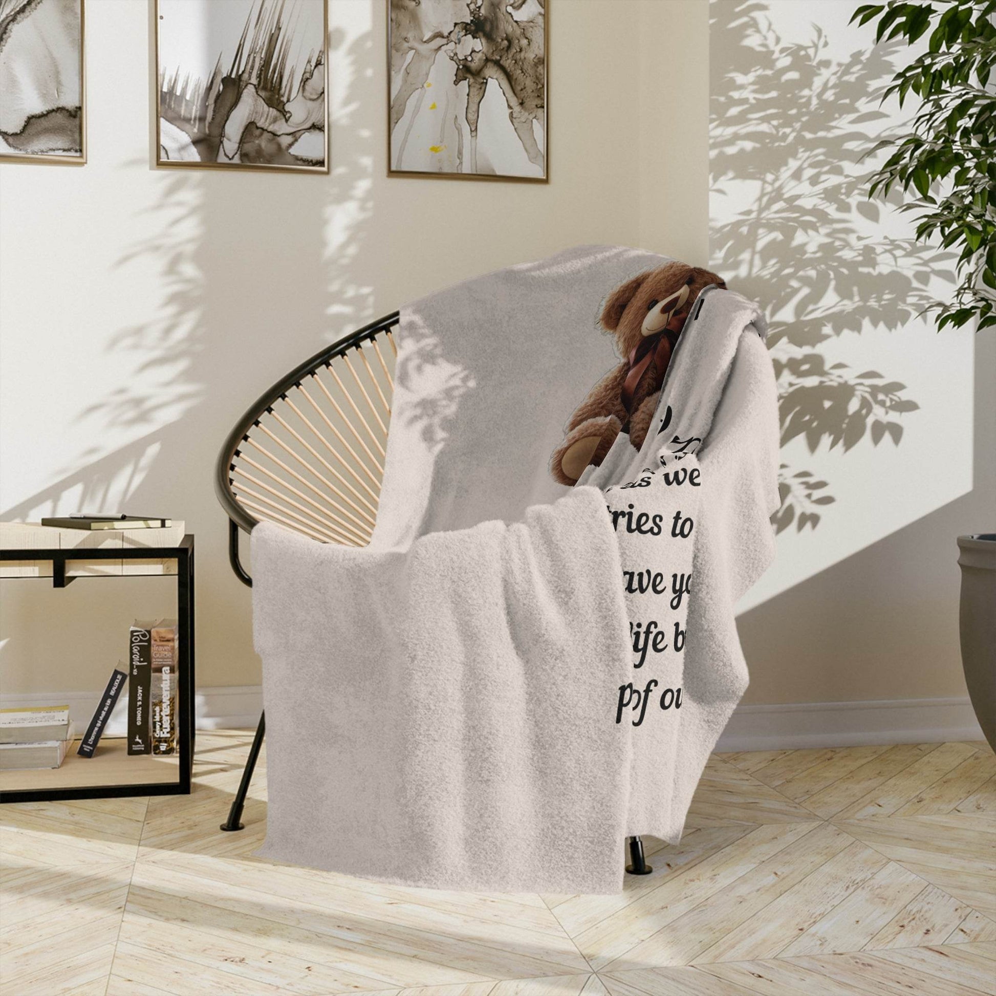 Unlocking Cherished Memories: The Power of a Personalized Teddy Bear Milestone Blanket - Giftsmojo