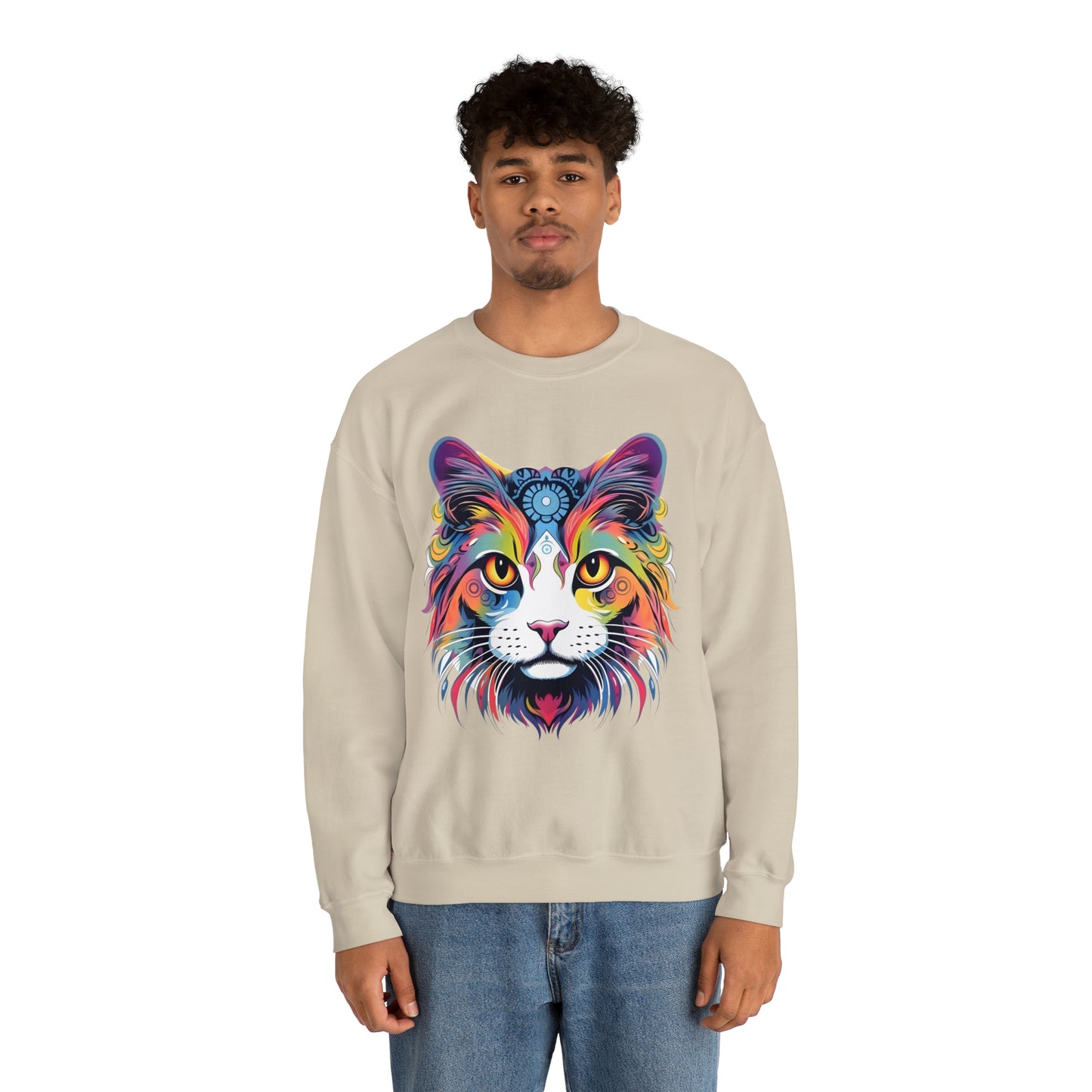 Vintage Cat Lover Sweater Animal Lover Gift Cat Mom Gift Cat Lover Gift Cat Mom Sweatshirt Retro Cat Sweatshirt Cat Crewneck Sweatshirt