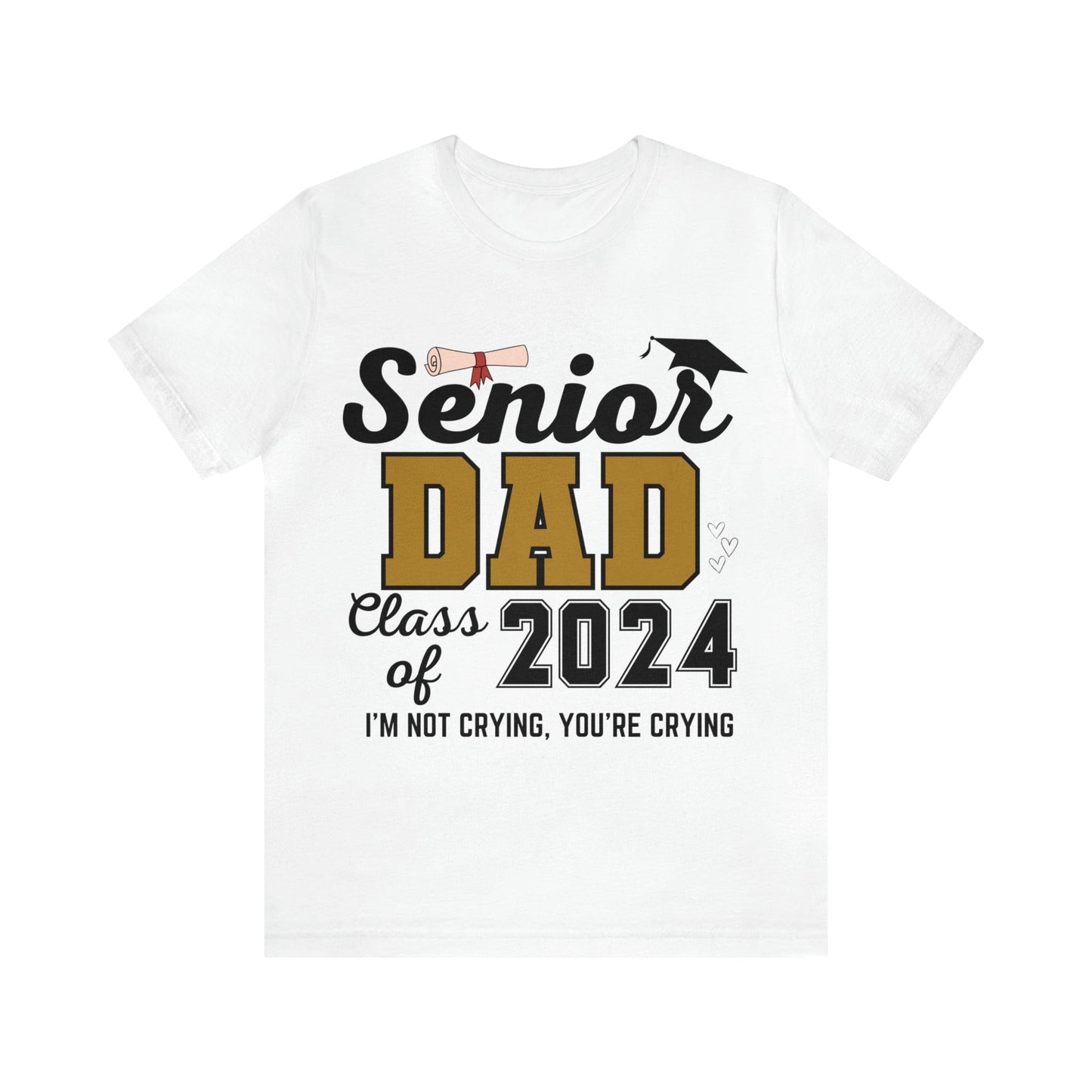 Proud Senior Dad Class of 2024 T-Shirt, Proud Senior Dad Shirt, Gift for Graduate, Graduation 2024 Family Shirt 2024 Senior Dad - Giftsmojo