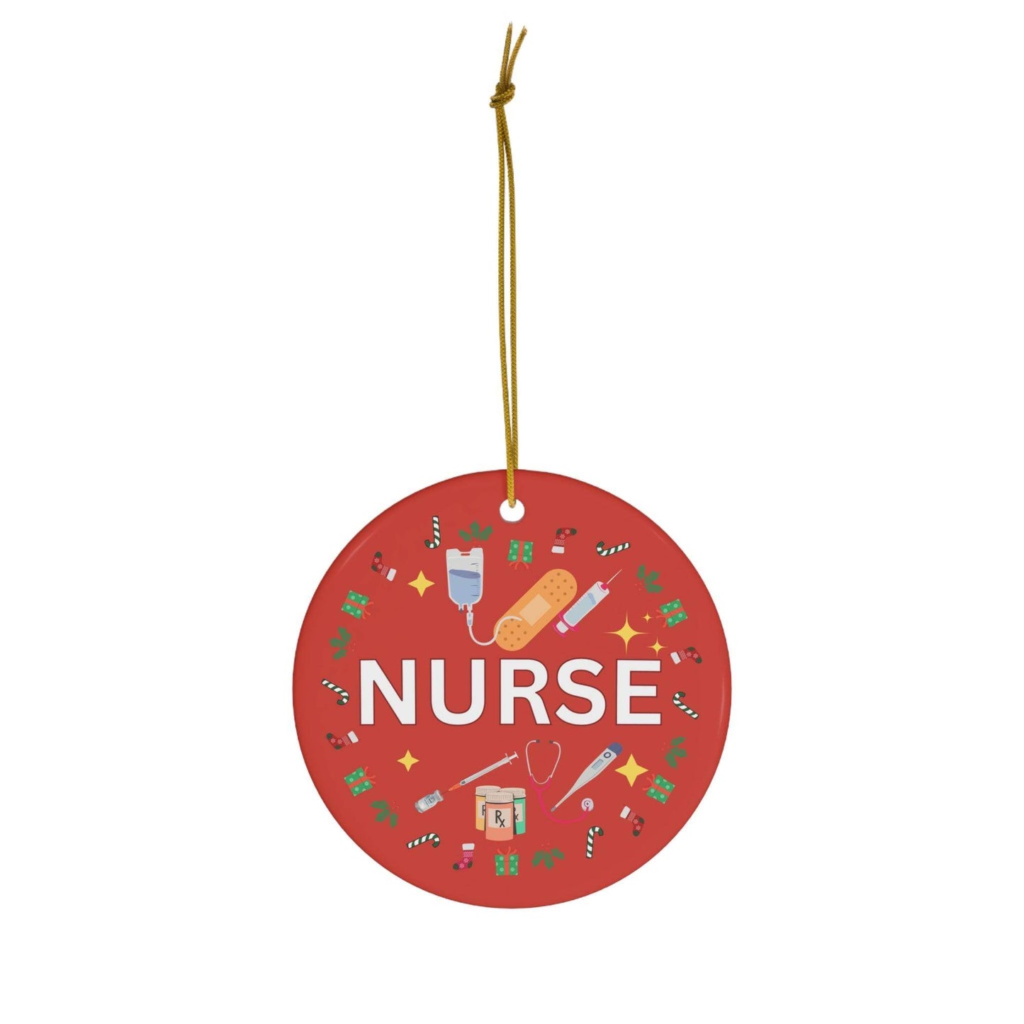 Nurse Christmas Ornament Nurse Ornament Nurse Christmas Tree Ornament Nurse Care Ornament Nurses Ornament Occupation Job - Giftsmojo