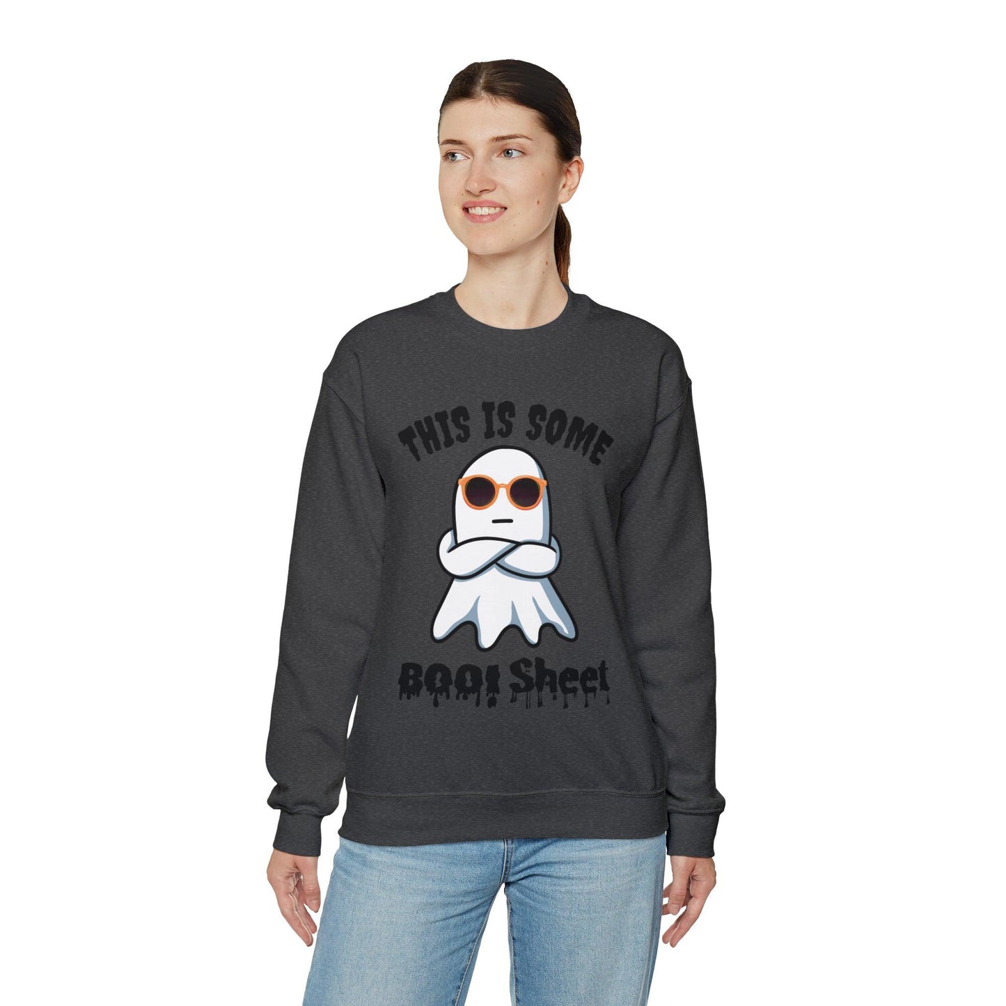 This Is Some Boo Sheet Funny HalloweenSweatshirt Funny Halloween Costume Spooky Season Tee Boo Ghost Sweatshirt Gift for Birthday Christmas