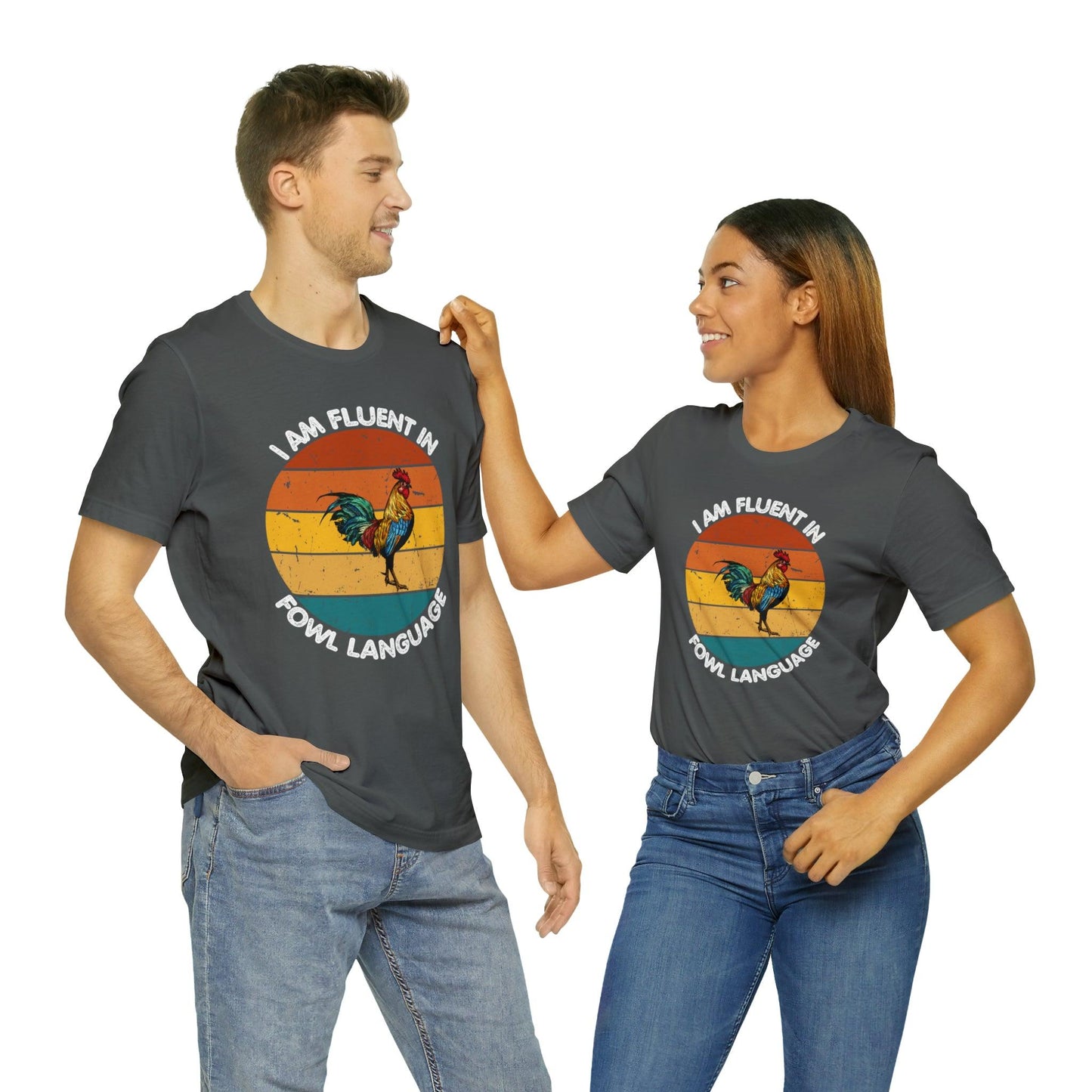 Fluent in Fowl Language shirt, Chicken Shirt Chicken Tee Chicken Owner Gift - Gift For Chicken Lover gift - Giftsmojo