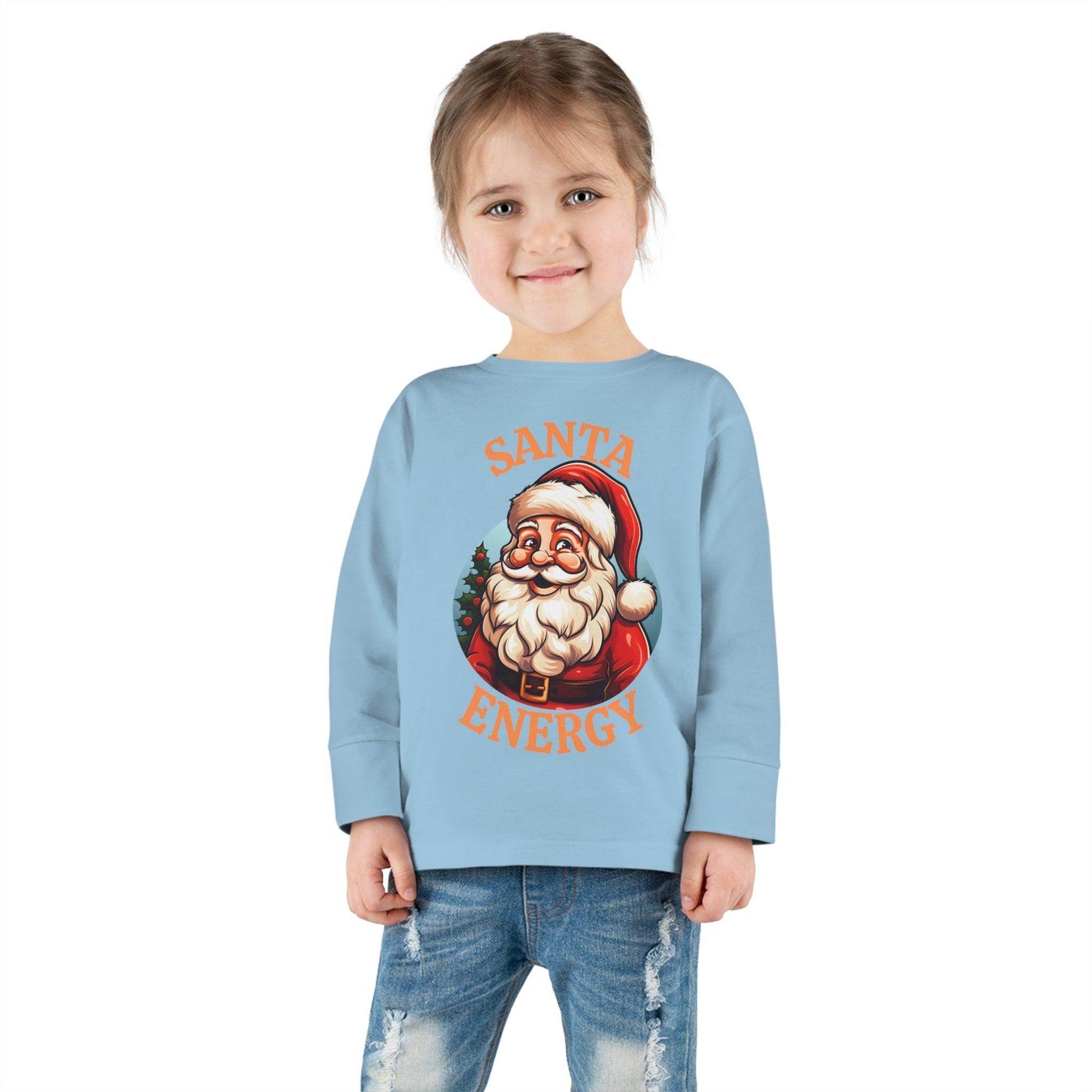 Kids Santa Energy Shirt For Christmas Shirt for Kids Christmas Outfit for Kids Santa Shirt - Giftsmojo