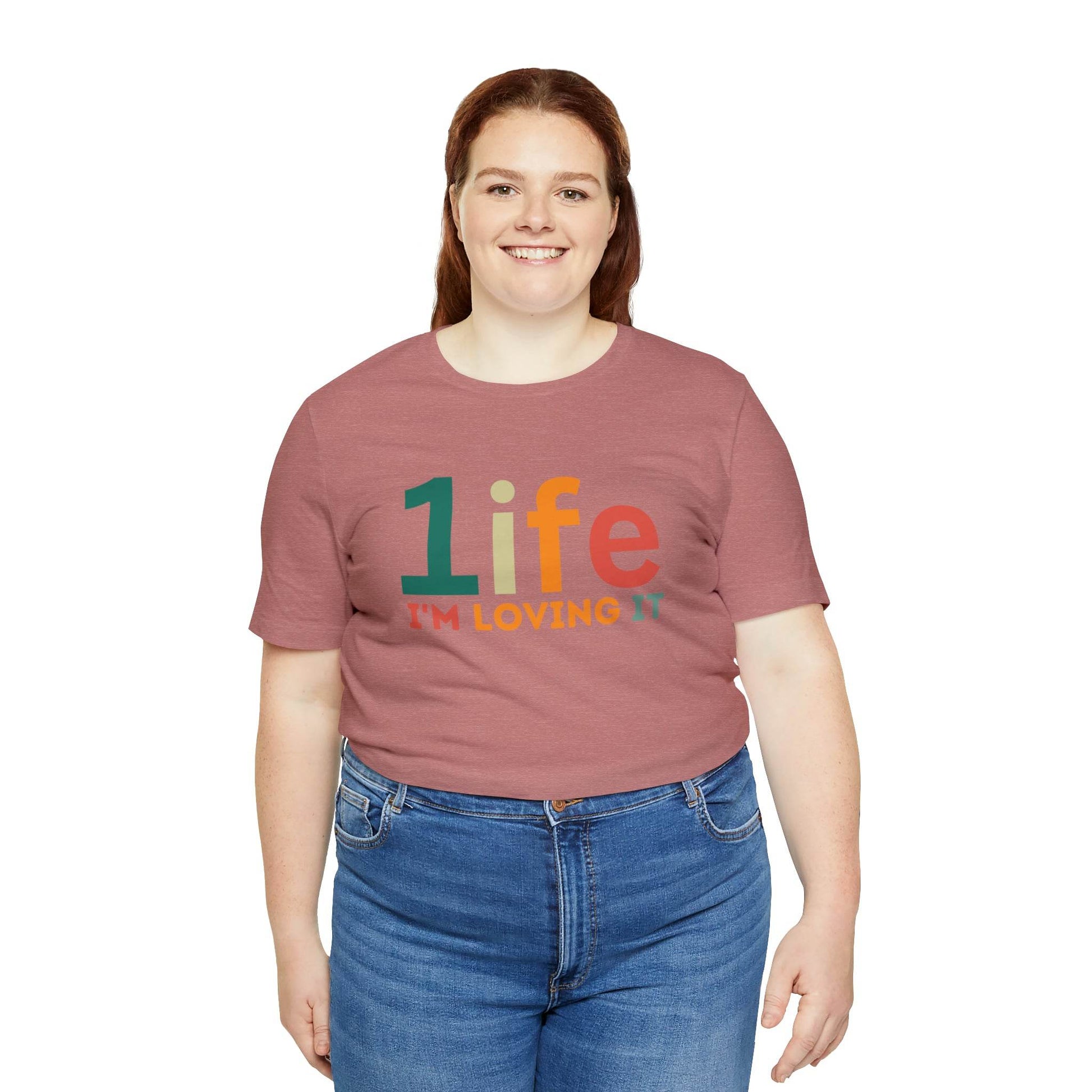 One life I'M Loving It Shirt Retro 1life shirt Live Your Life You Only Have One Life To Live Retro Shirt - Giftsmojo