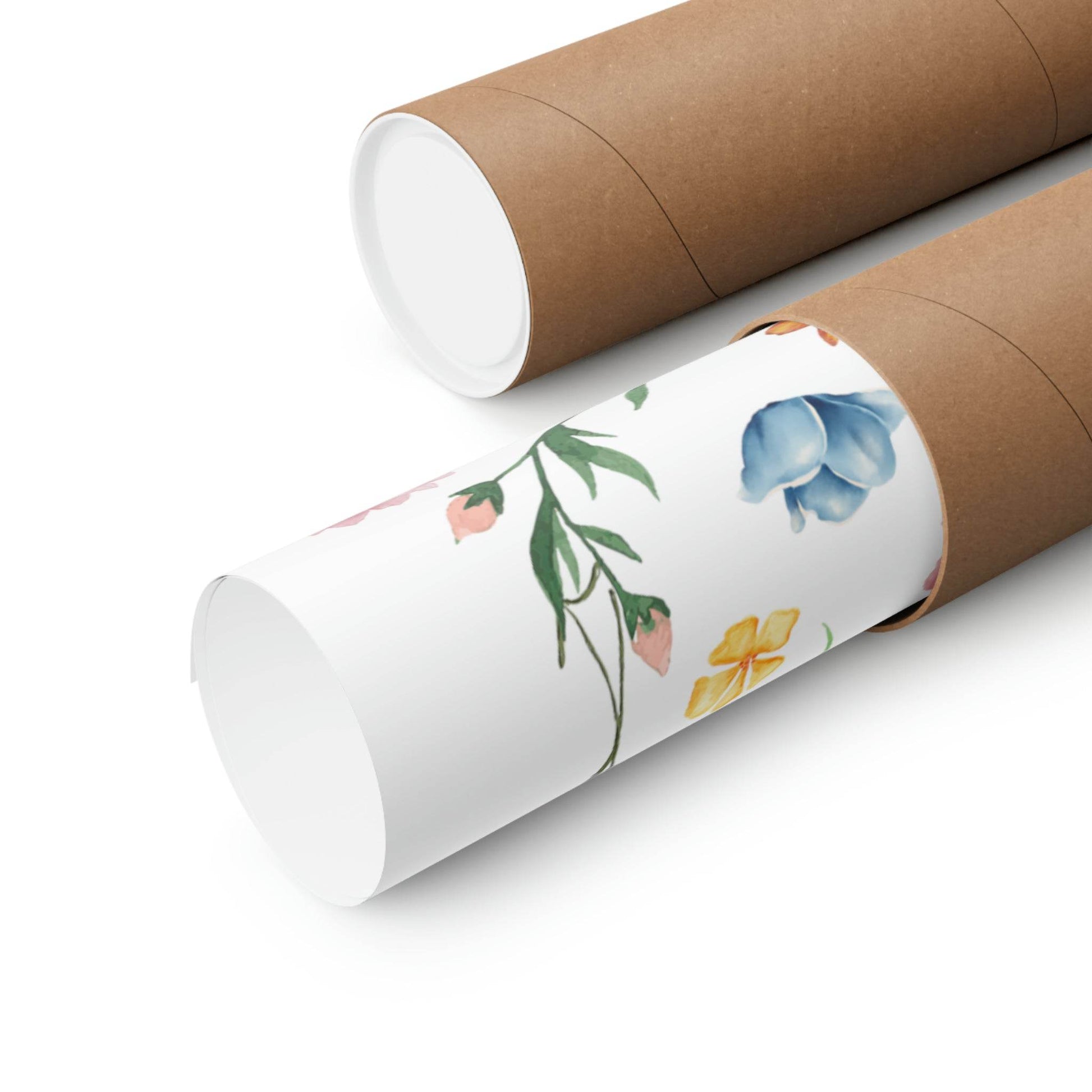 Wildflowers Watercolor Vertical Poster - Giftsmojo