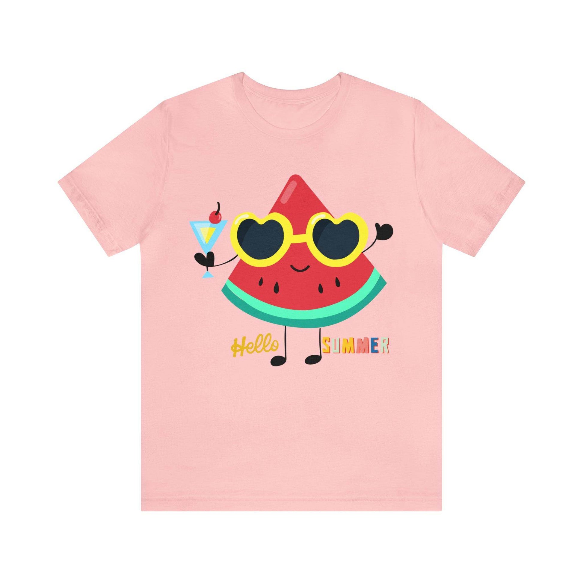 Funny Hello Summer Shirt, Water Mellon shirt, Summer shirts for women and men - Giftsmojo