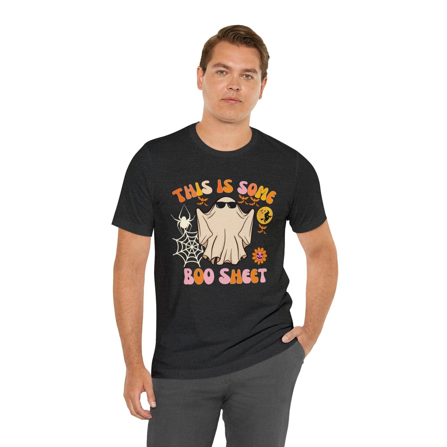 This Is Some Boo Sheet Funny Halloween Shirt Funny Halloween Costume Spooky Season Tee Funny Gift Shirt for Birthday Christmas Anniversary - Giftsmojo