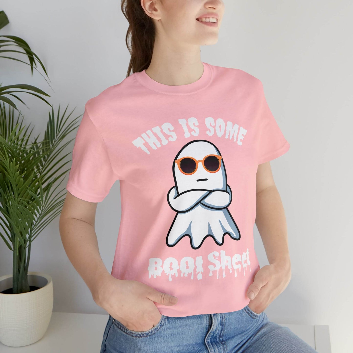 This Is Some Boo Sheet Funny Halloween Shirt Funny Halloween Costume Spooky Season Tee Funny Gift Shirt for Birthday Christmas Anniversary - Giftsmojo
