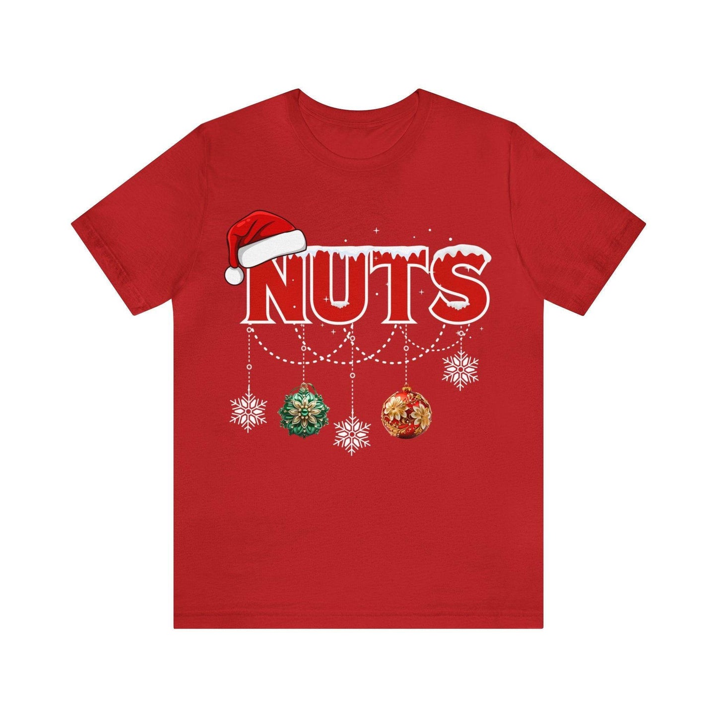 Funny Christmas Matching Shirts Chest Nuts Couples Matching Shirts - Giftsmojo