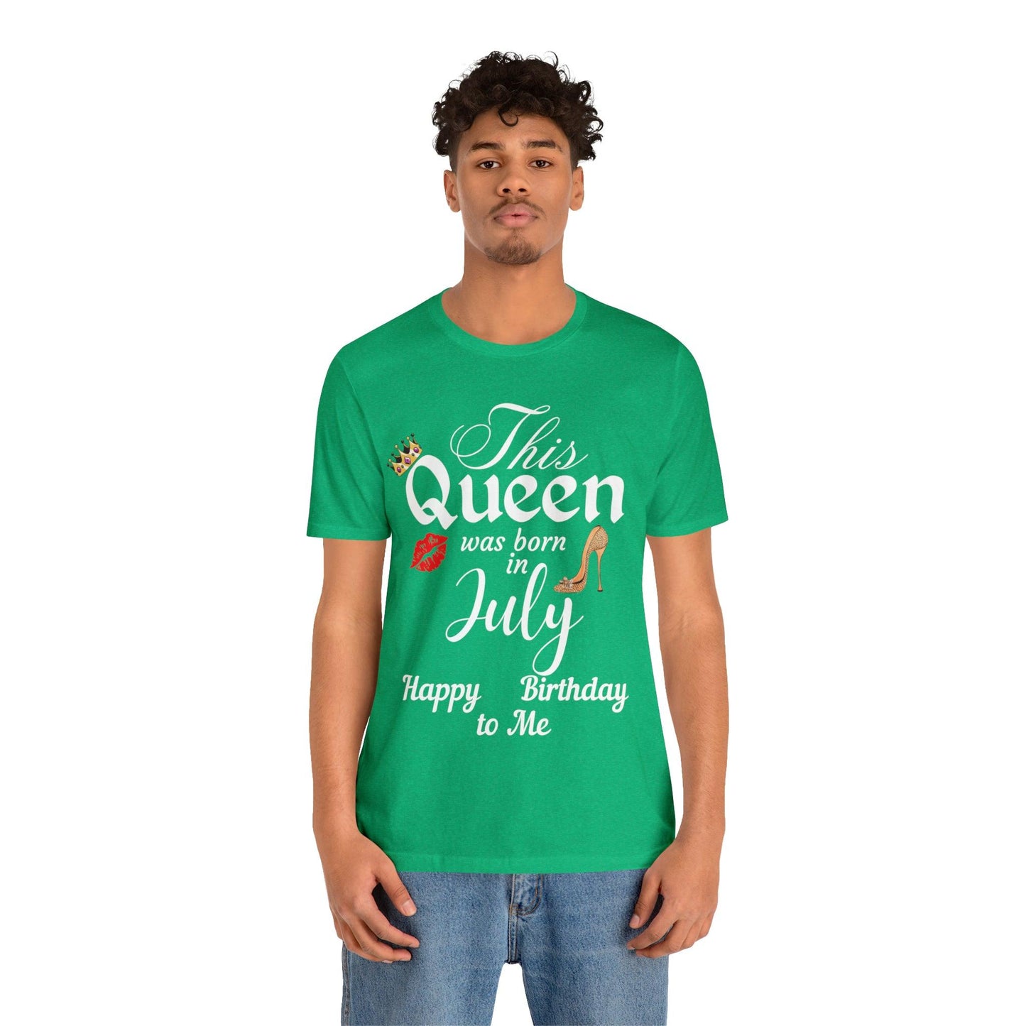 Birthday Queen Shirt, Gift for Birthday, This Queen was born in July Shirt, Funny Queen Shirt, Funny Birthday Shirt, Birthday Gift - Giftsmojo