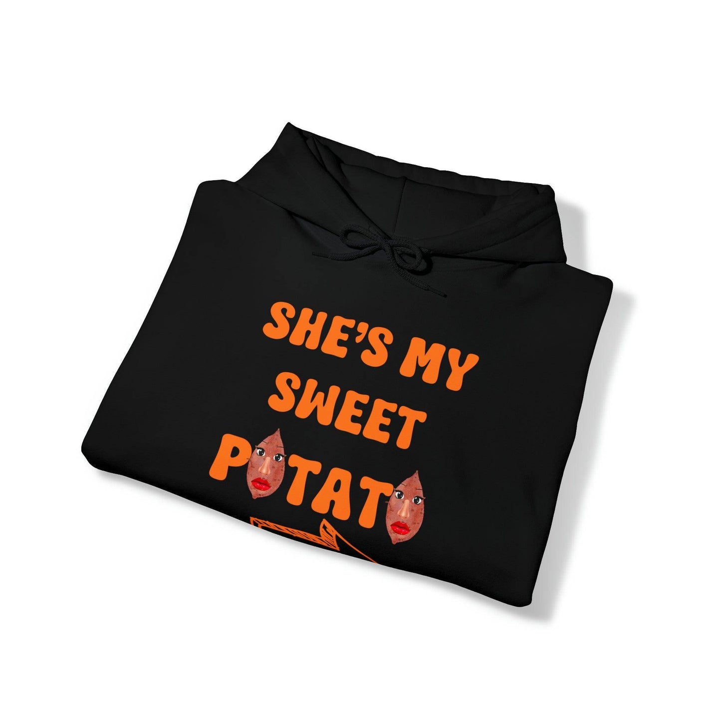 She's My Sweet Potato Hooded Sweatshirt Funny Thanksgiving Shirt Thanksgiving Gift Trendy Thanksgiving Sweatshirt Thanksgiving Hoodie Couple Matchinggift - Giftsmojo