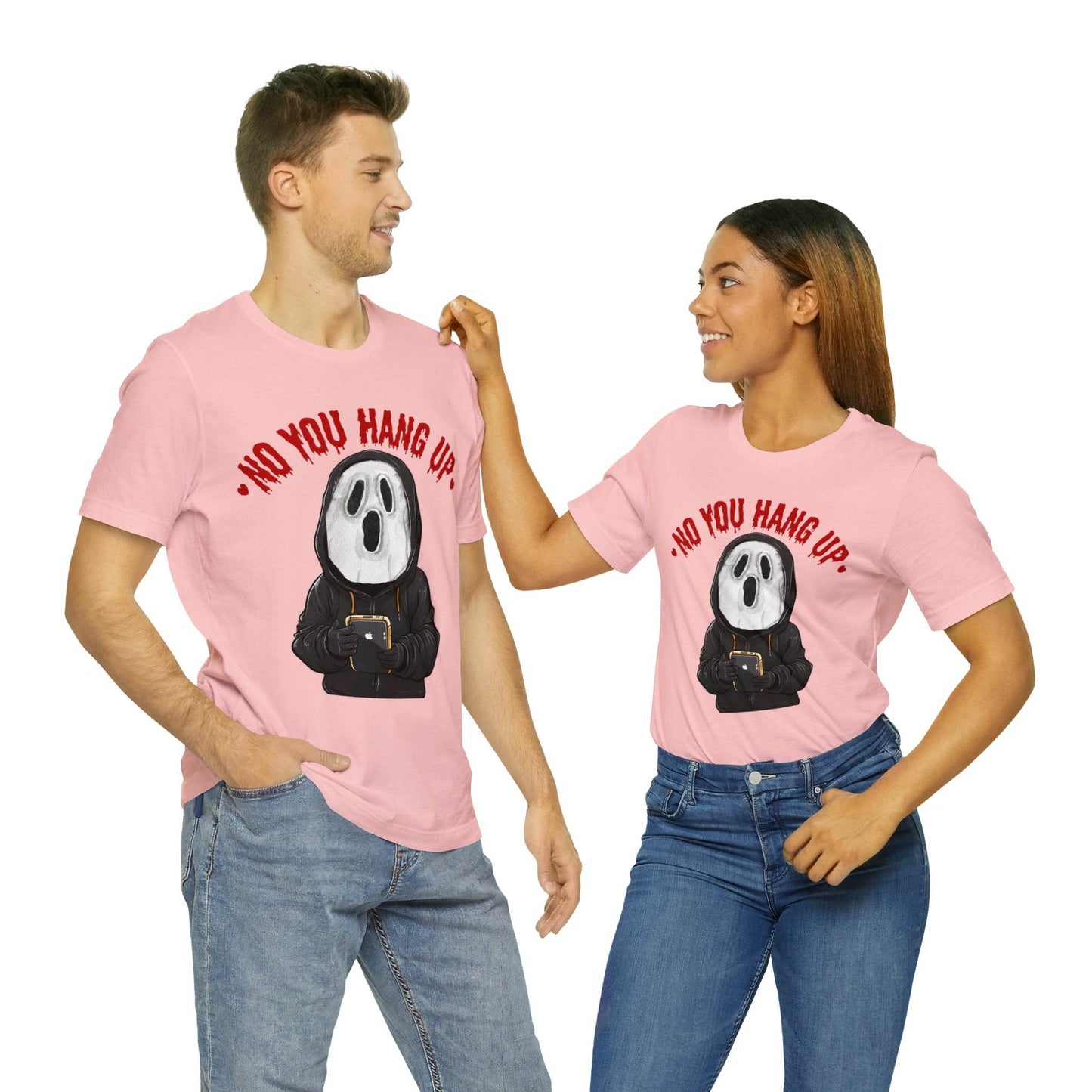 No You Hang Up Scary Halloween Costume Halloween Shirt Playful and Spooky Charm Fall Shirt - Giftsmojo