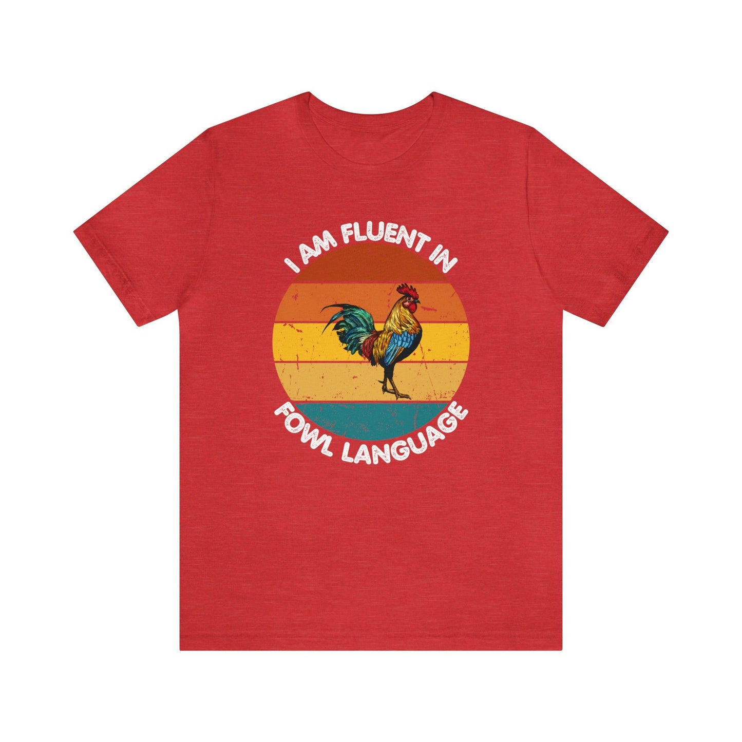 Fluent in Fowl Language shirt, Chicken Shirt Chicken Tee Chicken Owner Gift - Gift For Chicken Lover gift - Giftsmojo