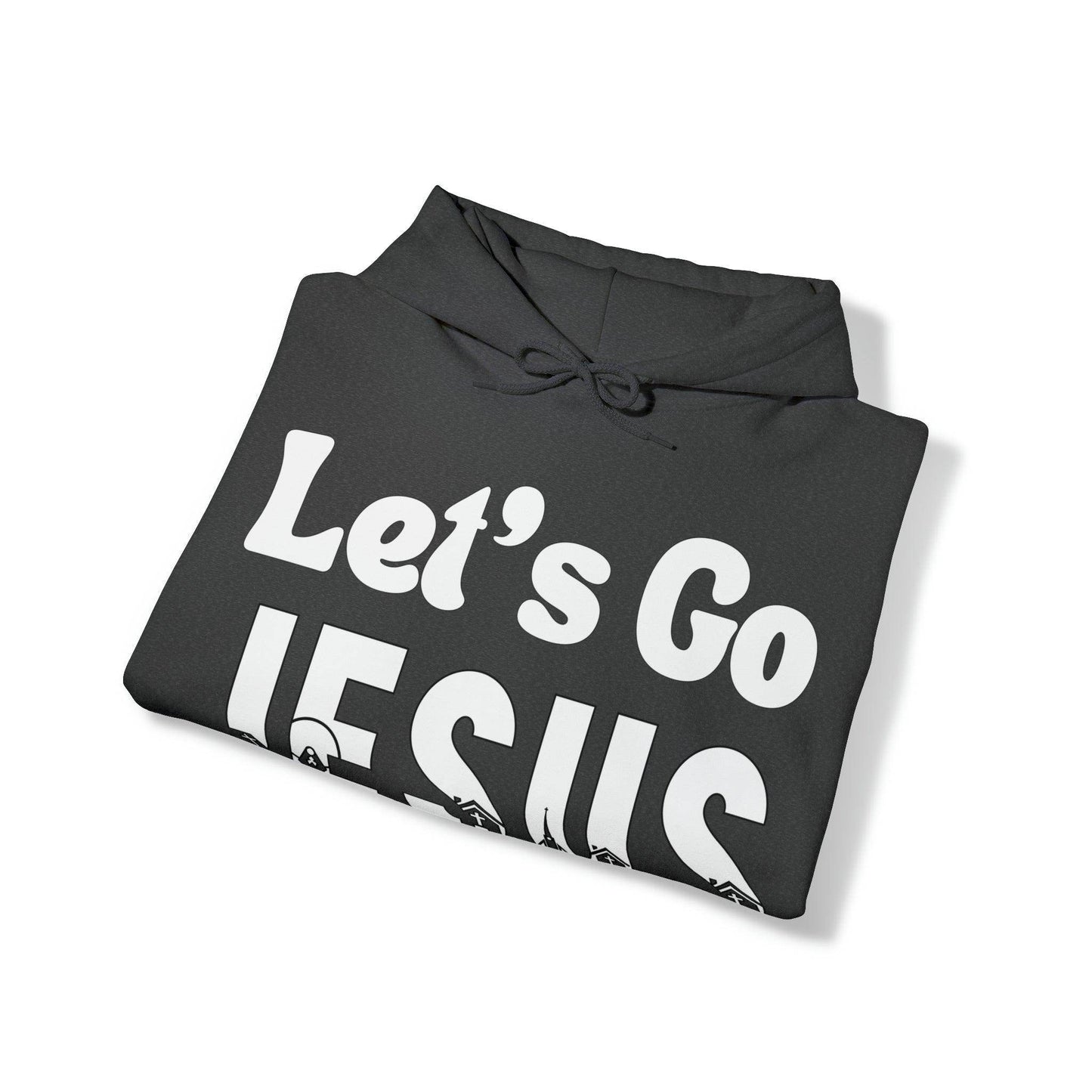 Let's Go Jesus Hoodie Funny Christian Shirt Christian Gift Trendy Christian Sweatshirt Religious Sweatshirt Jesus Hooded Sweatshirt Faith Shirt - Giftsmojo