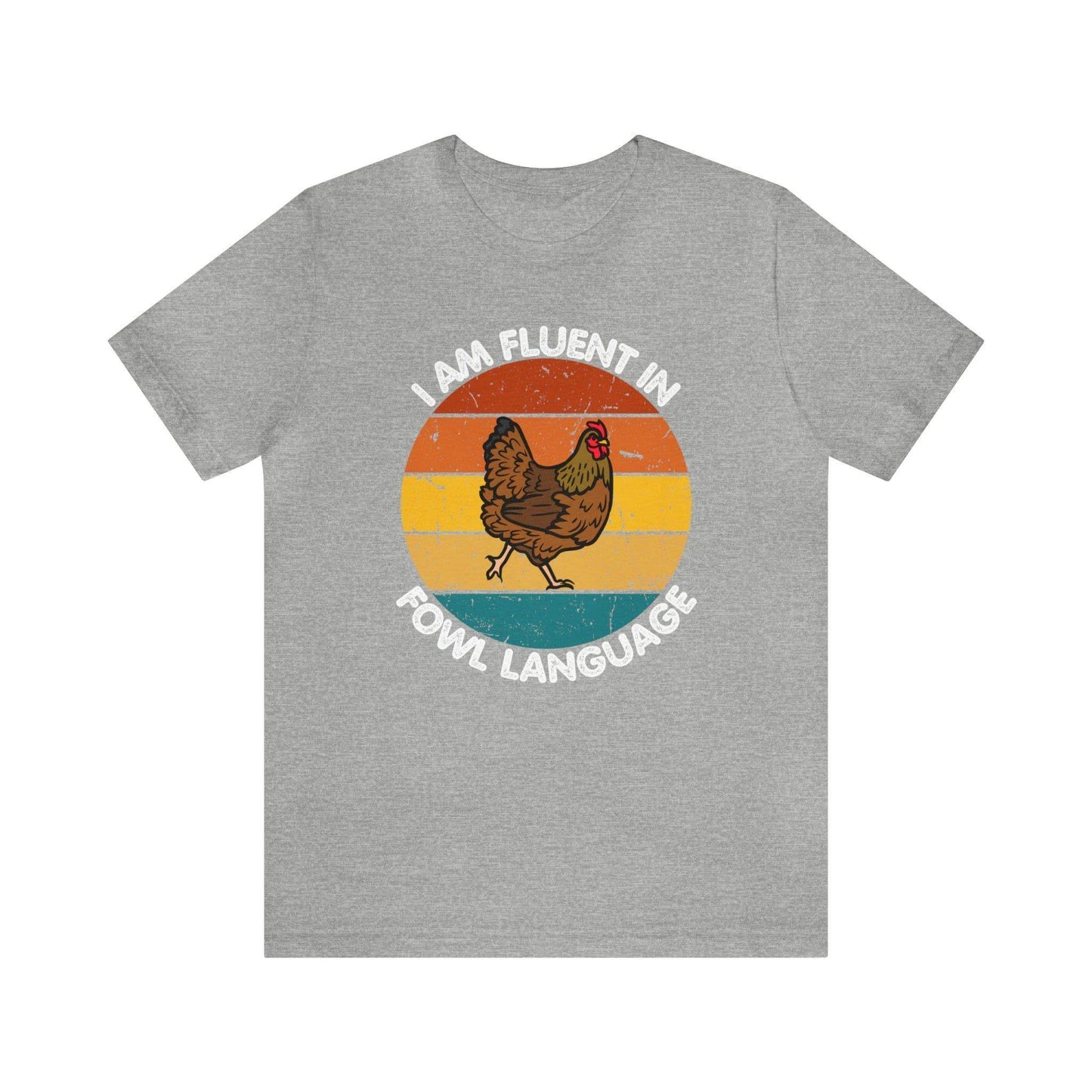 Fluent in Fowl Language shirt, Chicken Shirt Chicken Tee Chicken Owner Gift - Gift For Chicken Lover gift - Giftsmojo