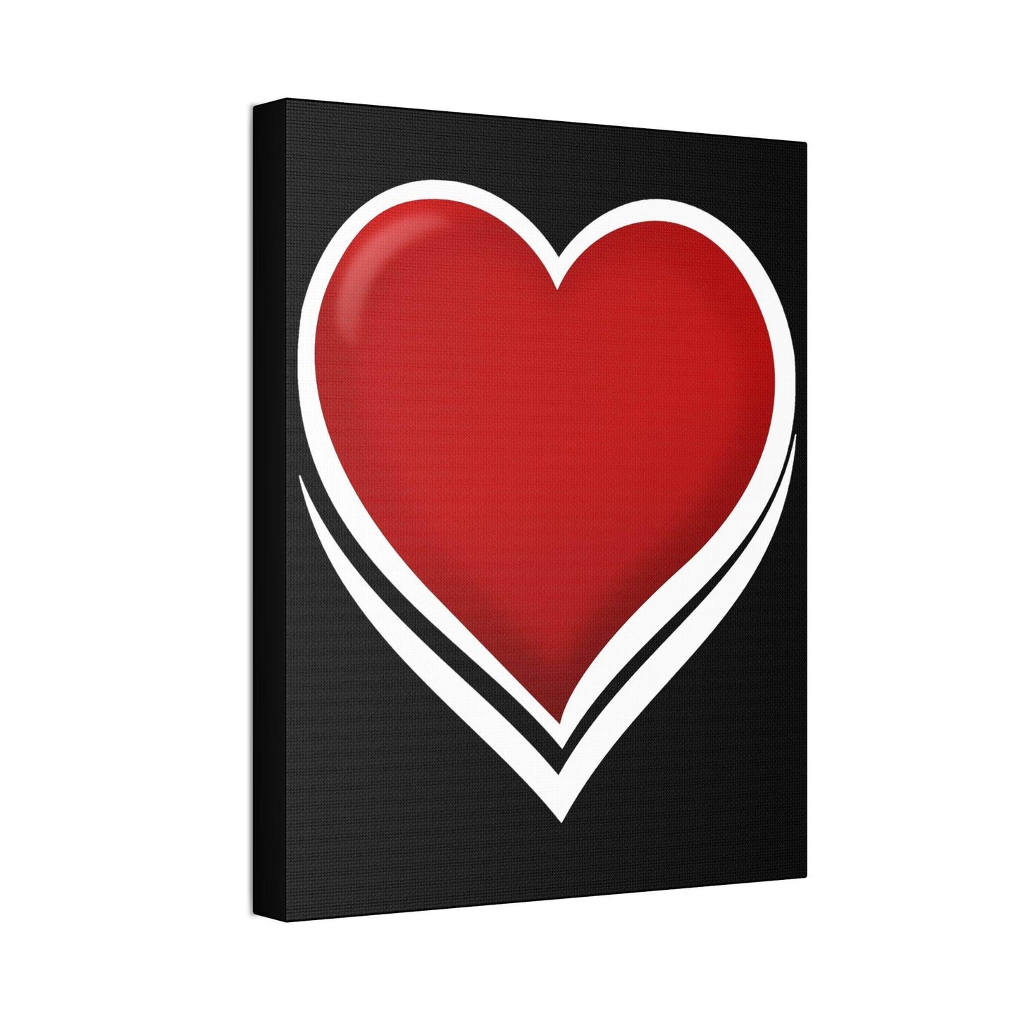 Heart Canvas, gift for mom, gift for her, gift for girlfriend, home decor gift, valentine gift, - Giftsmojo