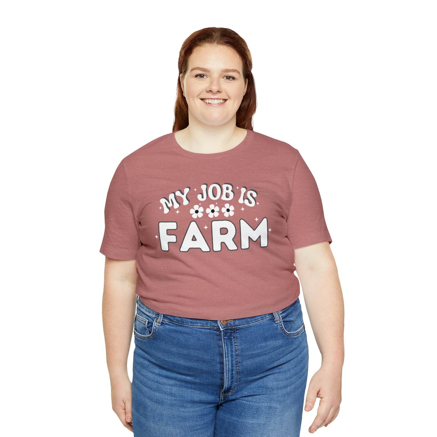 My Job is Farm Shirt Farmer Shirt Farming Shirt Homestead Gardening Shirt Farmers, Farmhand, Livestock Farmer, Crop Grower Horticulturist, Animal Scientist, Agricultural Engineer Environmental Scientist,  - Giftsmojo