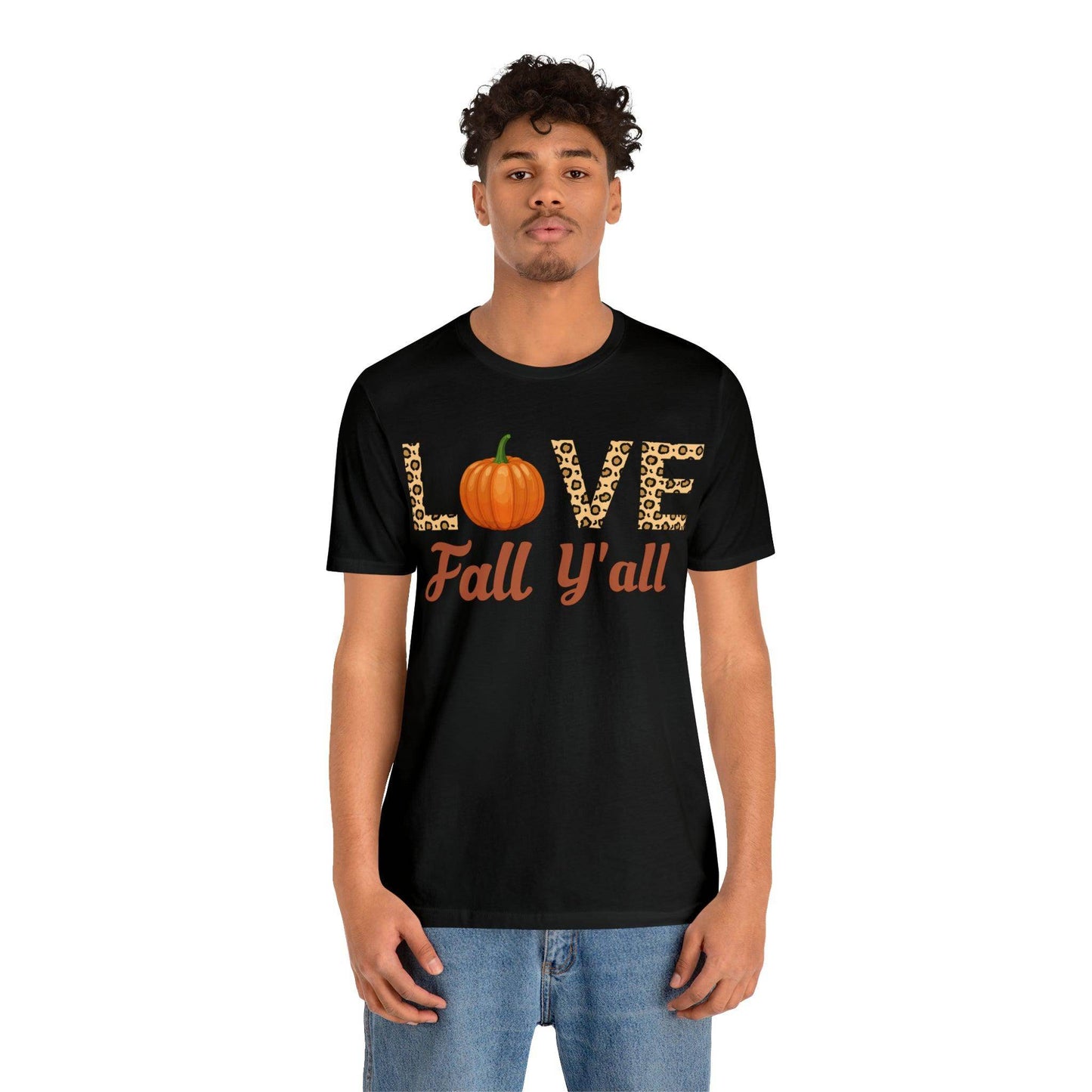 Leopard Print Love Fall Y'all - Giftsmojo
