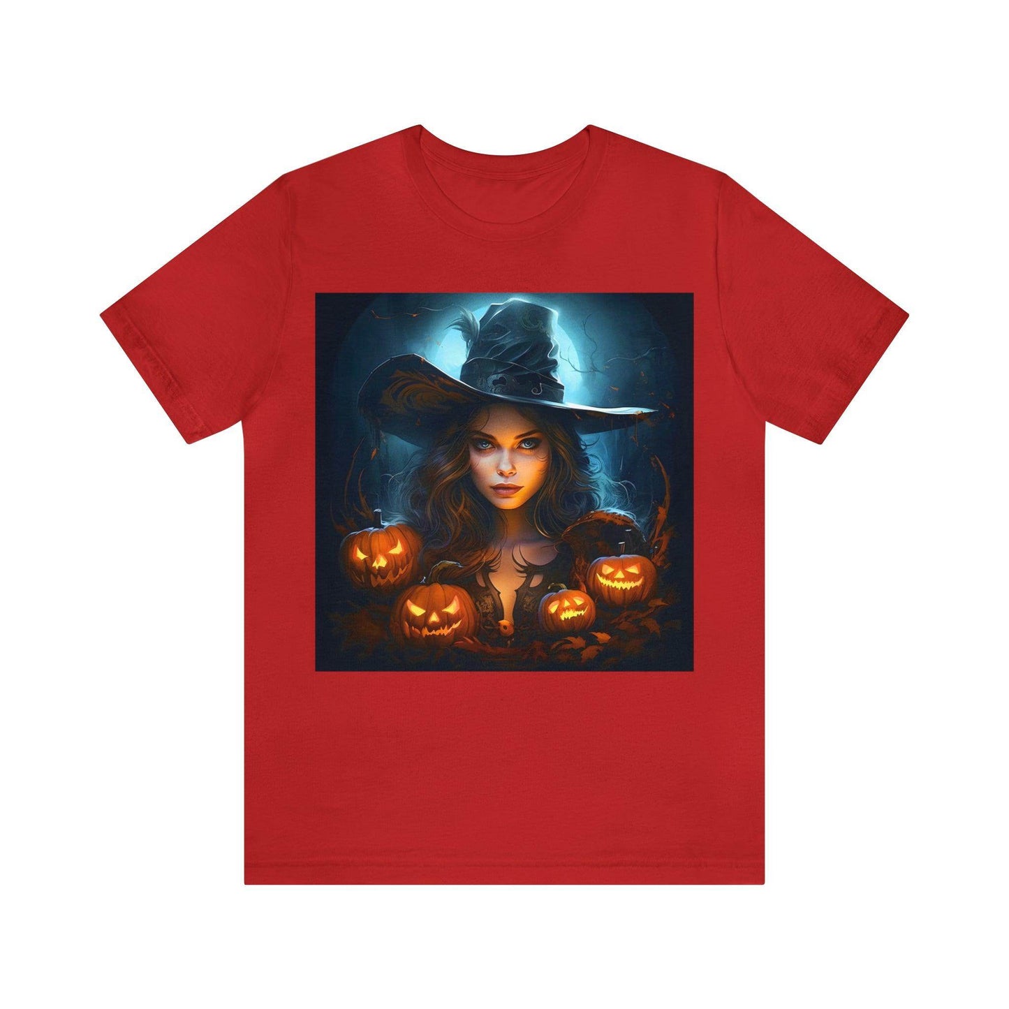 Spooky Witch Costume for women Spooky Season Vintage Halloween Shirt Moon Goddess Witch Shirt Halloween Costume Witch Shirt Halloween Party Tee - Giftsmojo