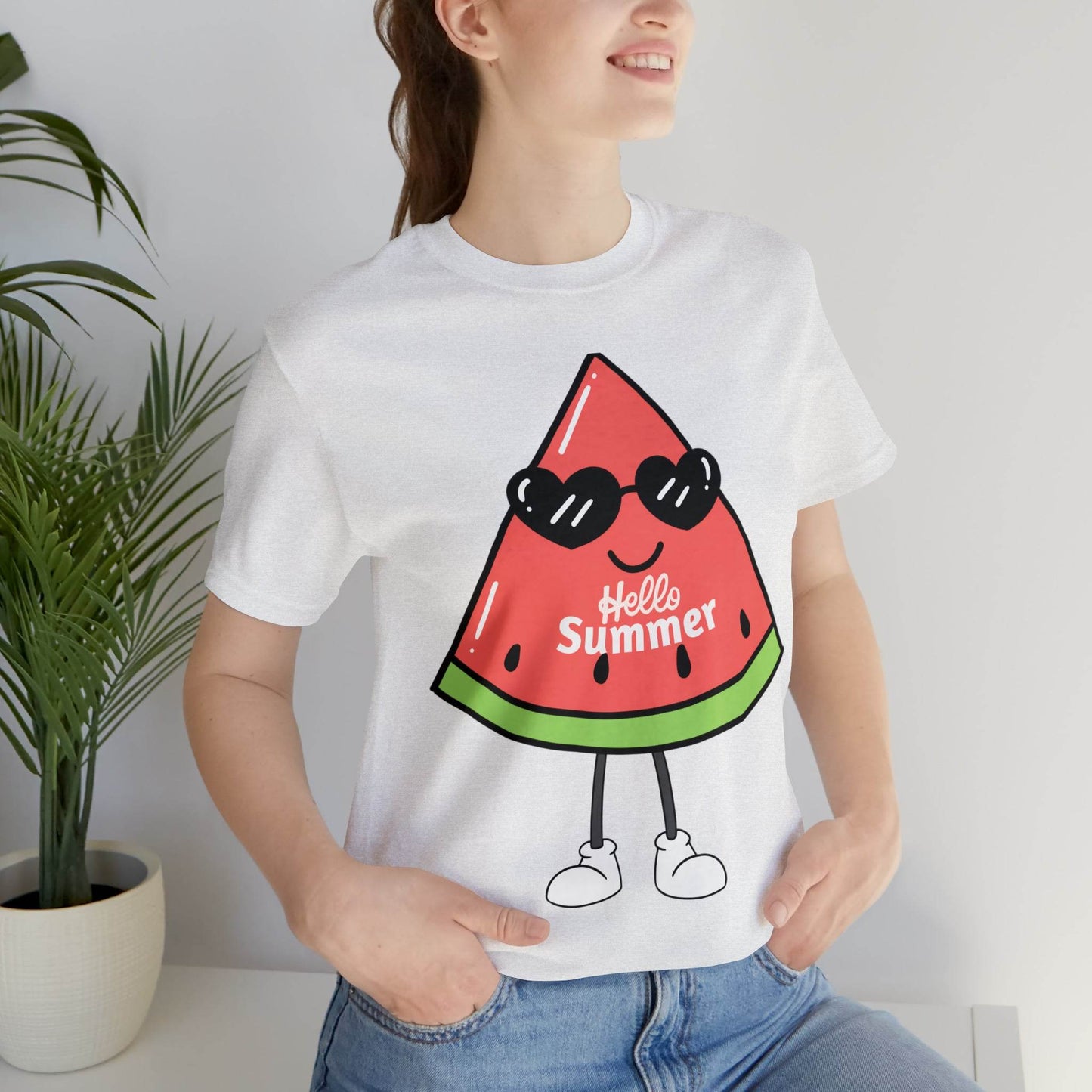 Funny Hello Summer Shirt, Water Mellon shirt, Summer shirts for women and men - Giftsmojo