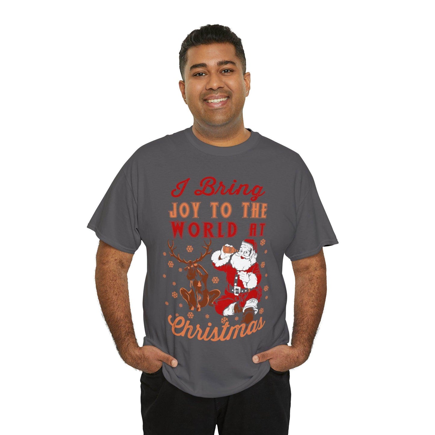 I bring Joy to the World at Christmas Shirt, Christmas Tee Christmas outfit, Christmas gifts - Giftsmojo