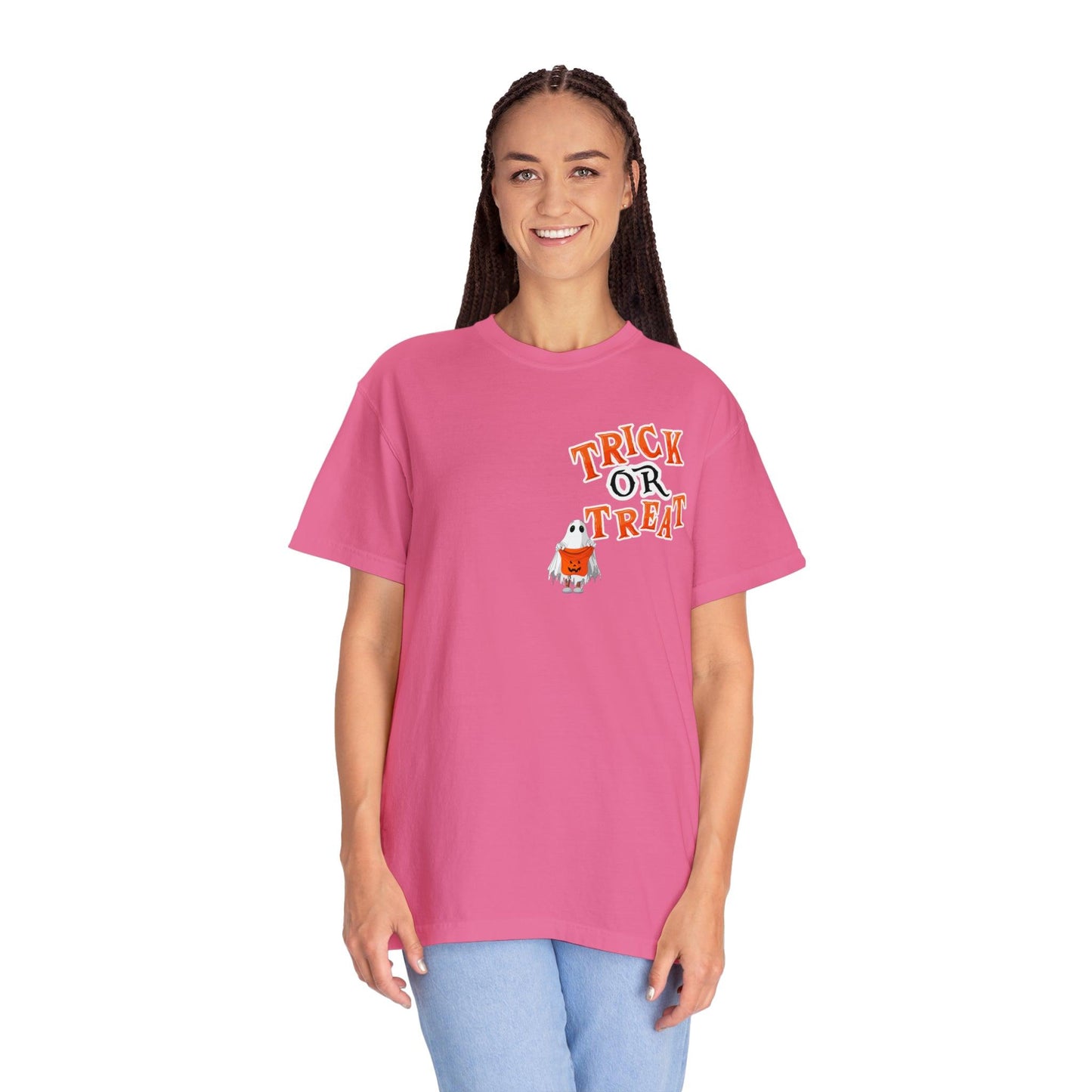 Retro Halloween Tshirt, Trick or Treat Shirt Vintage Shirt Halloween Shirt Cute Spooky Shirt, Halloween Gift Halloween T-shirt
