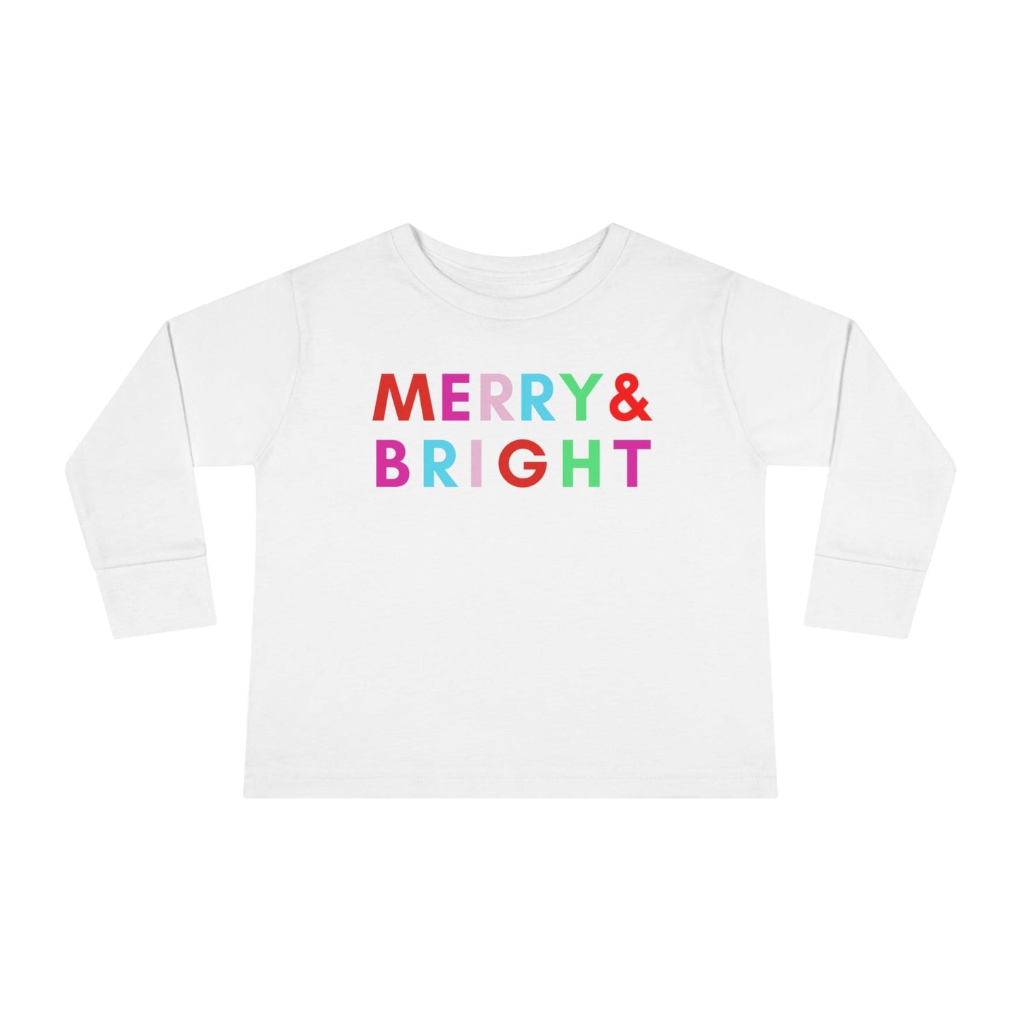 Toddler Christmas Shirt Toddler Christmas Long Sleeve Tee Kids Christmas Gift - Giftsmojo
