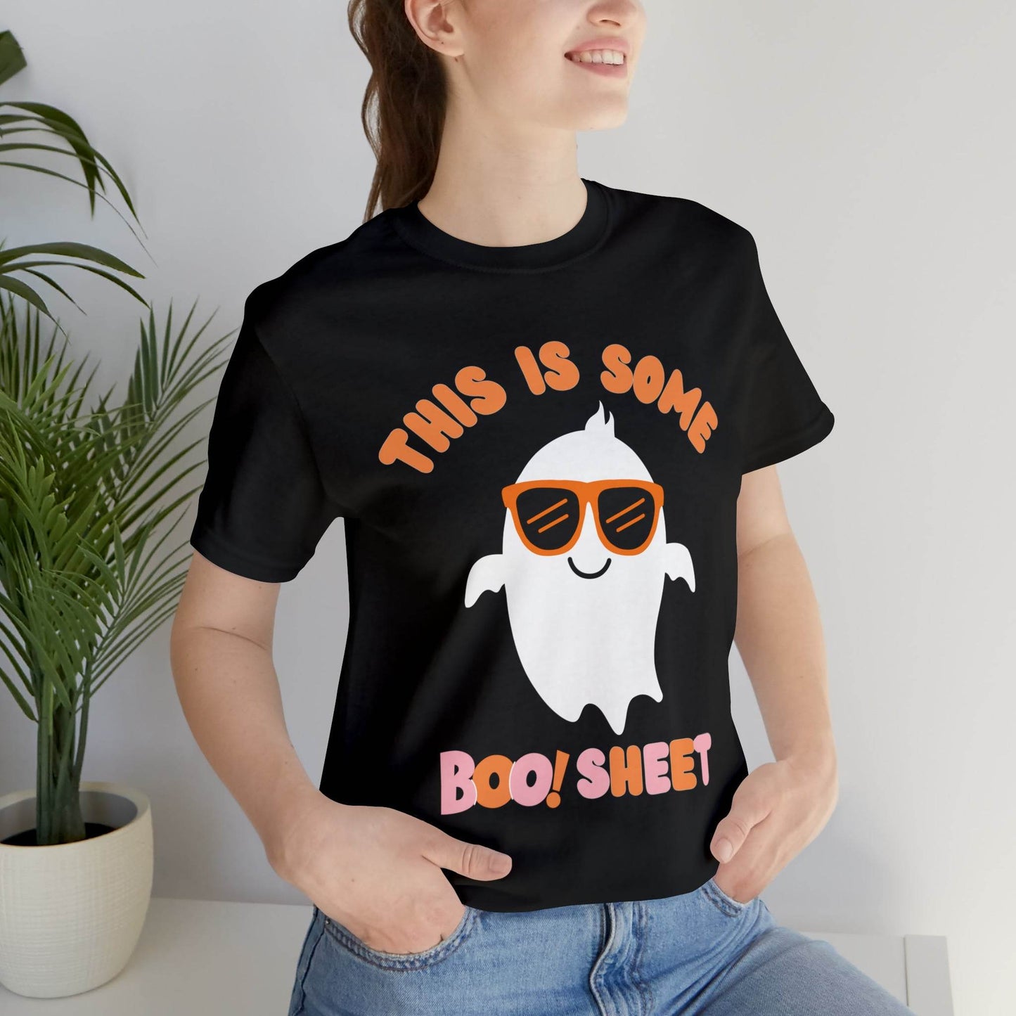 This Is Some Boo Sheet Funny Halloween Shirt Funny Halloween Costume Spooky Season Tee Funny Gift Shirt for Birthday Christmas Anniversary - Giftsmojo