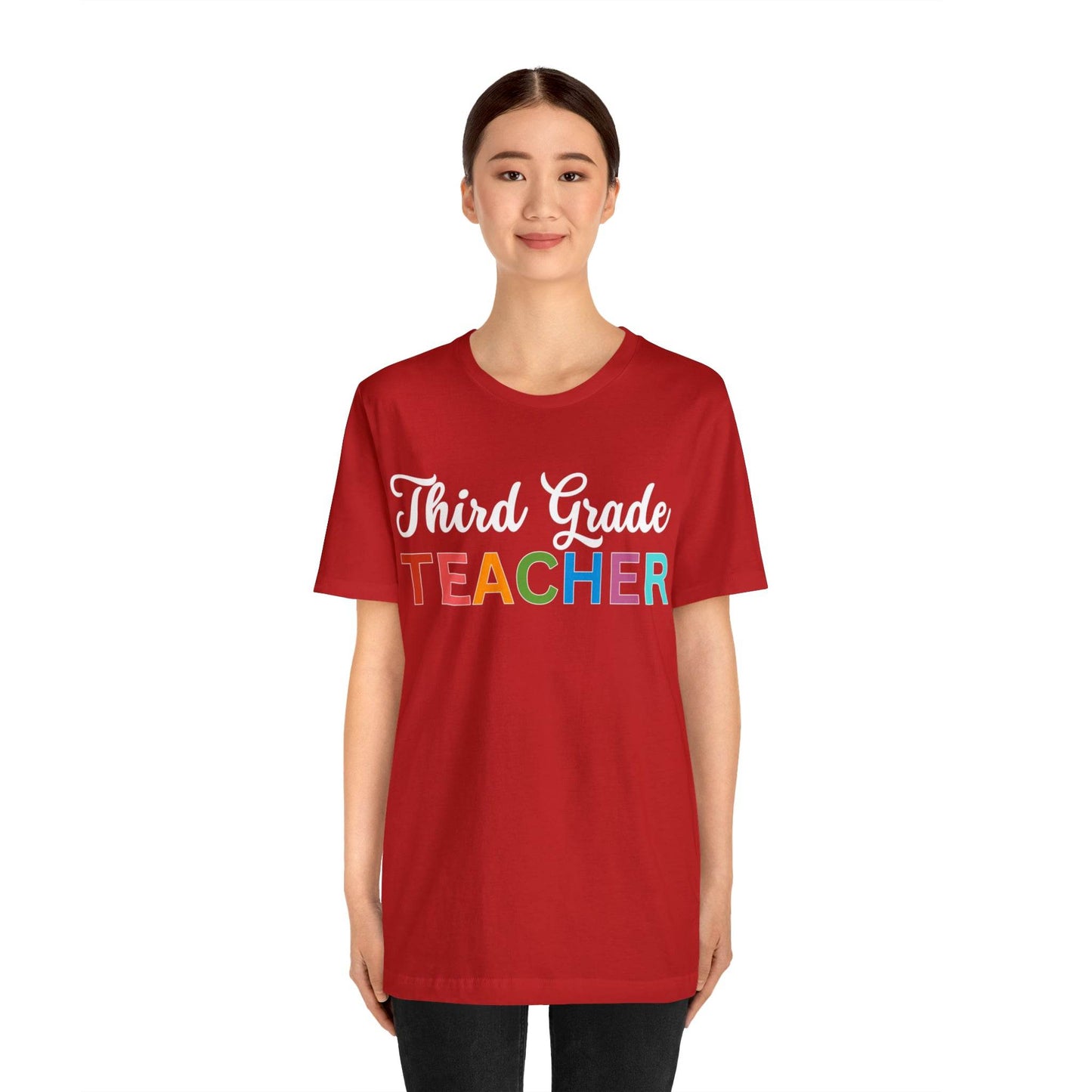 Third Grade Teacher Shirt, Teacher Shirt, Teacher Appreciation Gift for Teachers - Giftsmojo