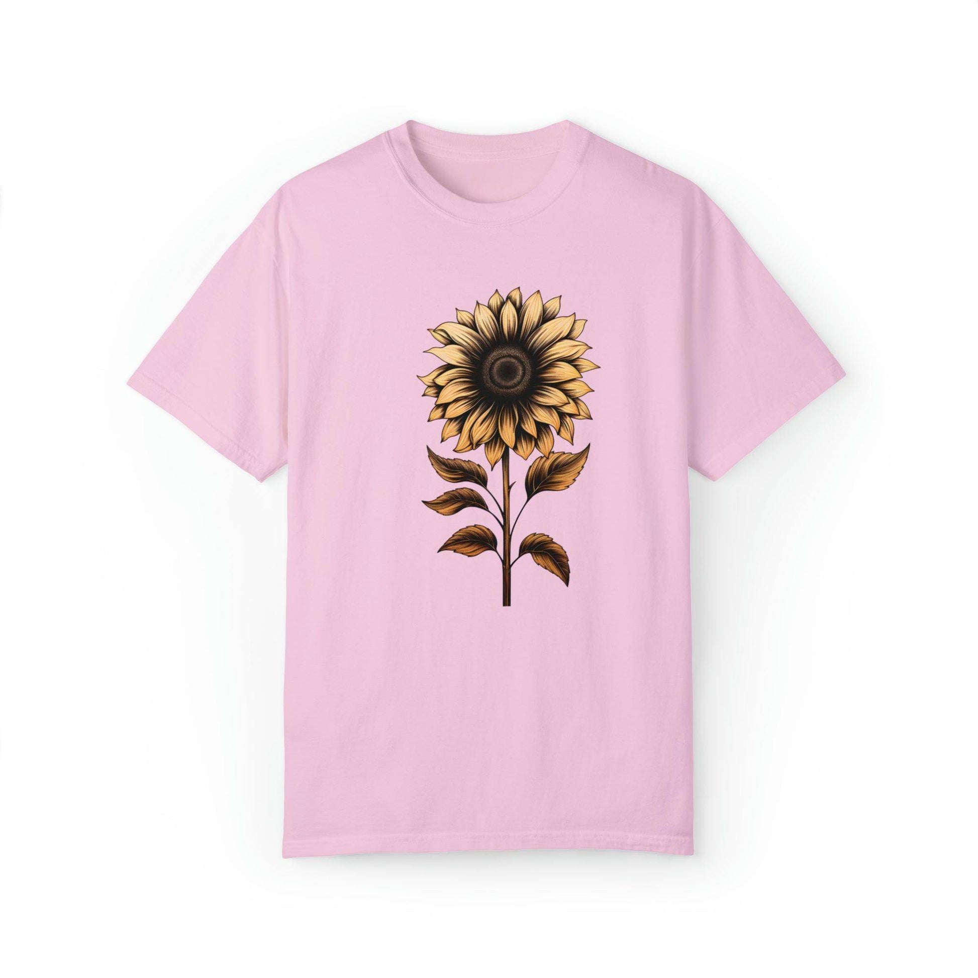 Vintage Sunflower Shirt Flower Shirt Aesthetic, Floral Graphic Tee Floral Shirt Flower T-shirt, Vintage Wild Flower Shirt Vintage Flower Shirt, - Giftsmojo