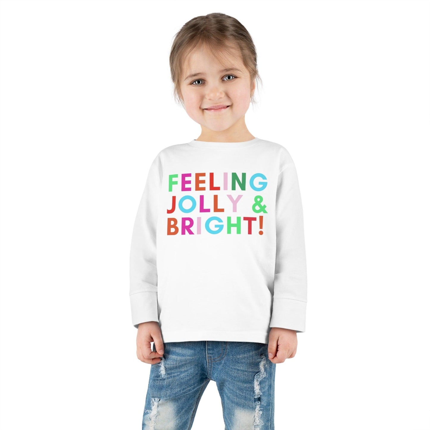 Toddler Christmas Shirt Toddler Christmas Long Sleeve Tee Kids Christmas Gift - Giftsmojo