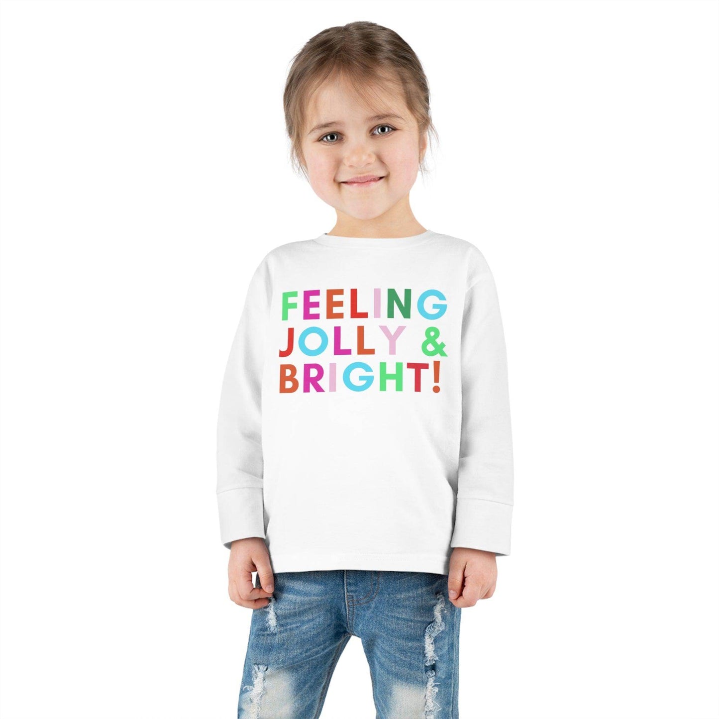 Toddler Christmas Shirt Toddler Christmas Long Sleeve Tee Kids Christmas Gift - Giftsmojo