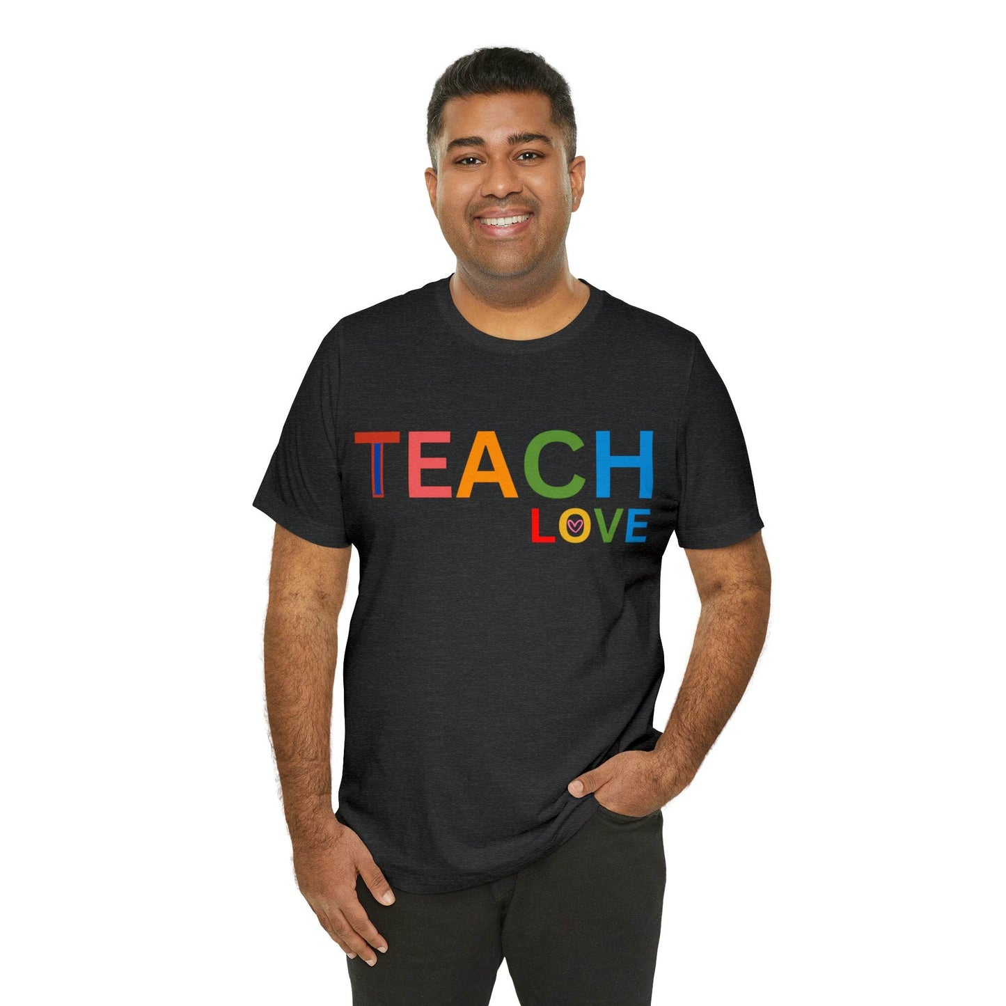 I Teach Love Shirt, Teacher Shirt, Teacher Appreciation Gift for Teachers - Giftsmojo