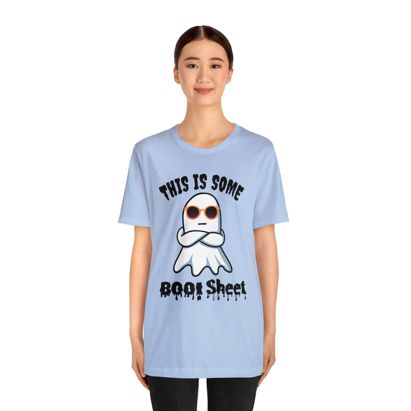 This Is Some Boo Sheet Funny Halloween Shirt Funny Halloween Costume Spooky Season Tee Funny Gift Shirt for Birthday Christmas Anniversary - Giftsmojo